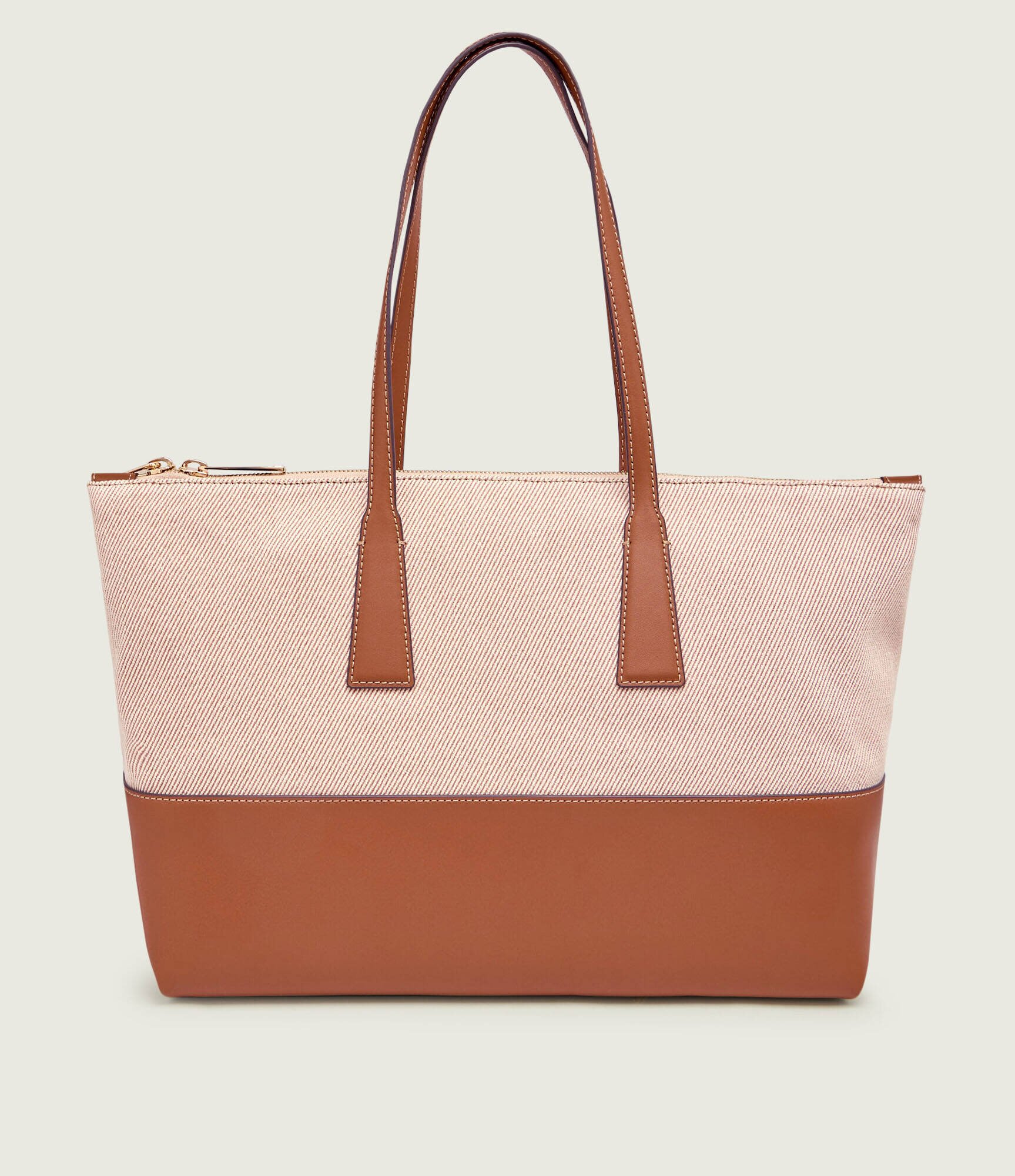 Furla Geantă shopper OLIVIA cu adaos de piele