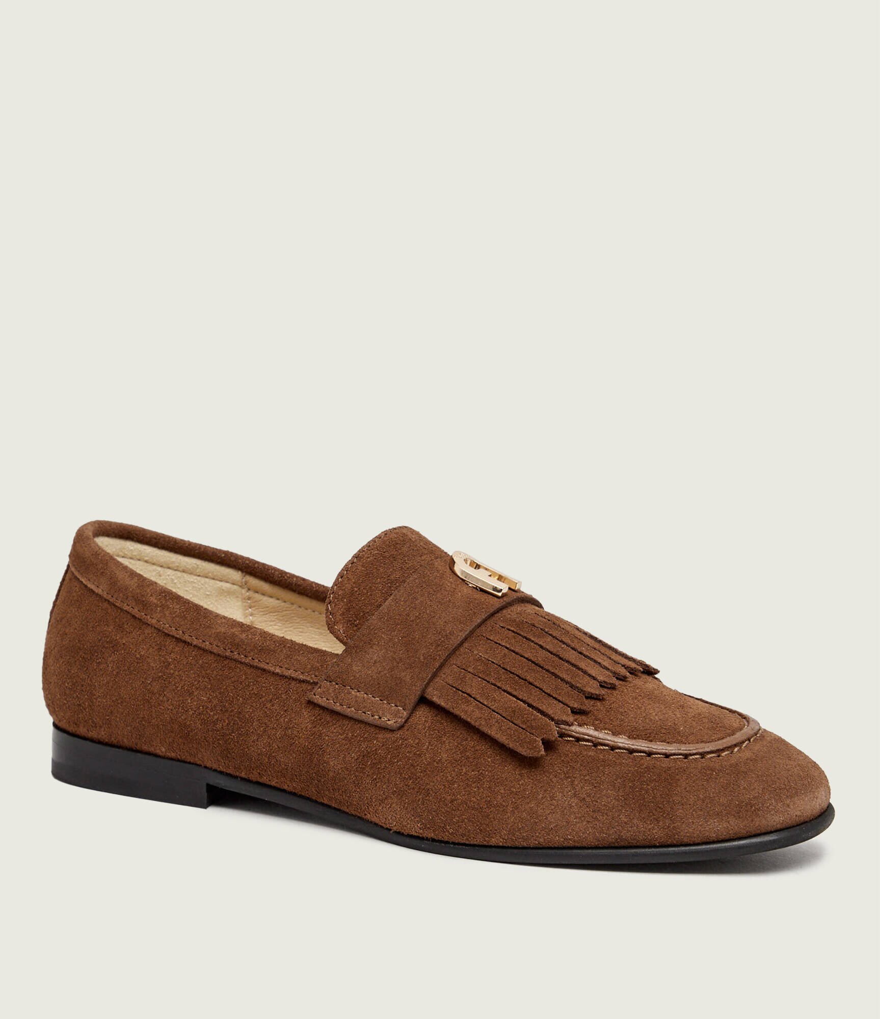 Furla Pantofi loafer Heritage | piele întoarsă