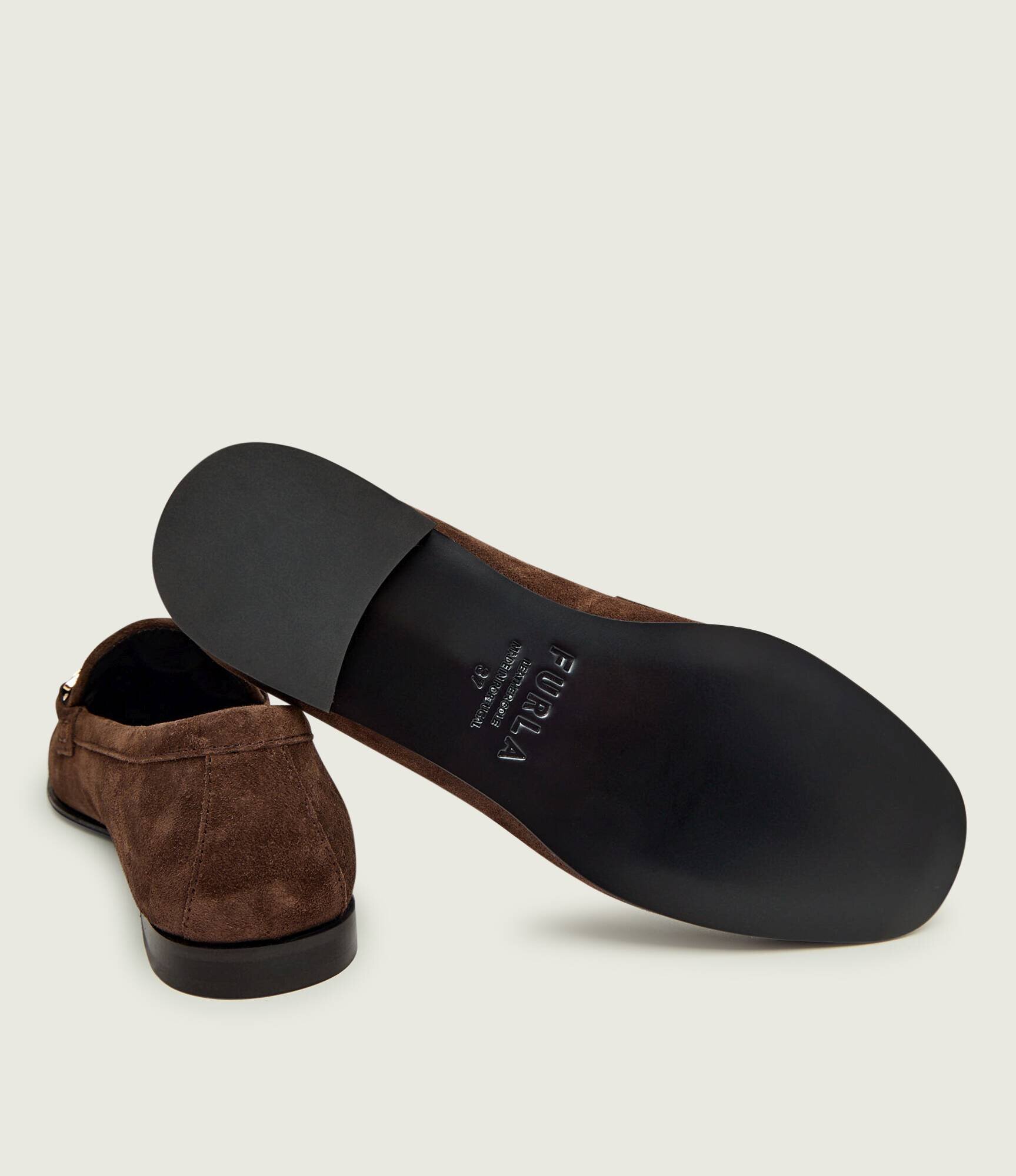 Furla Pantofi loafer HERITAGE T.5 | piele întoarsă