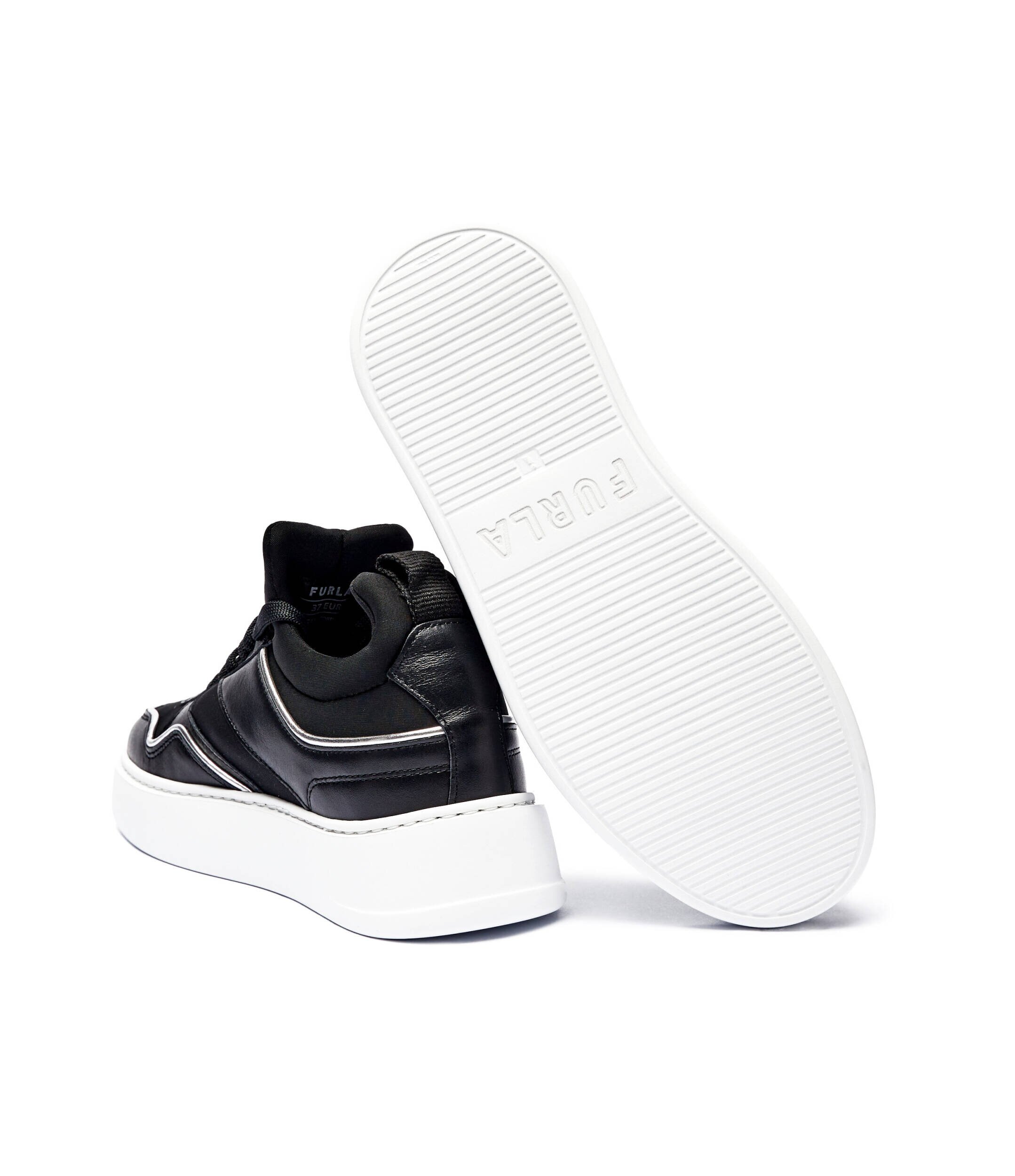 Furla Sneakers cu adaos de piele