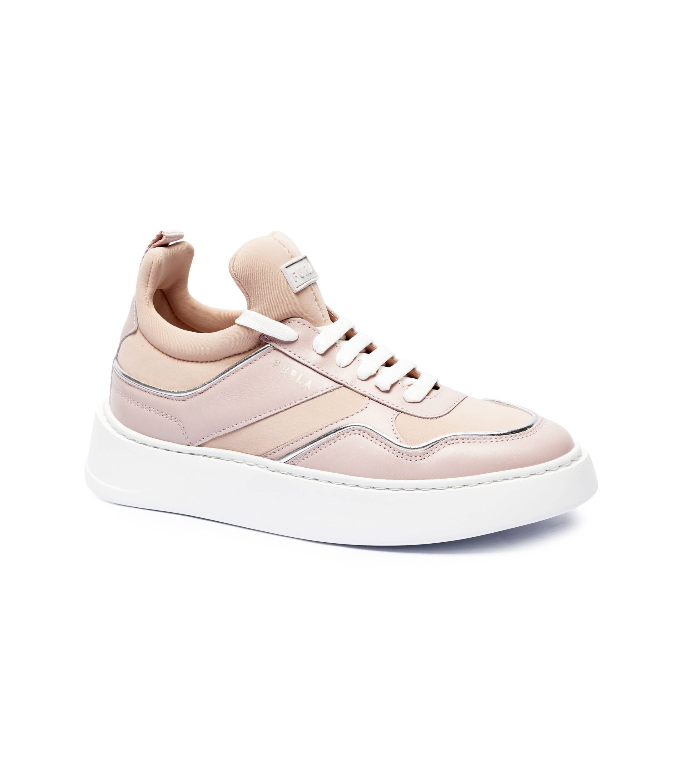 Furla Sneakers cu adaos de piele