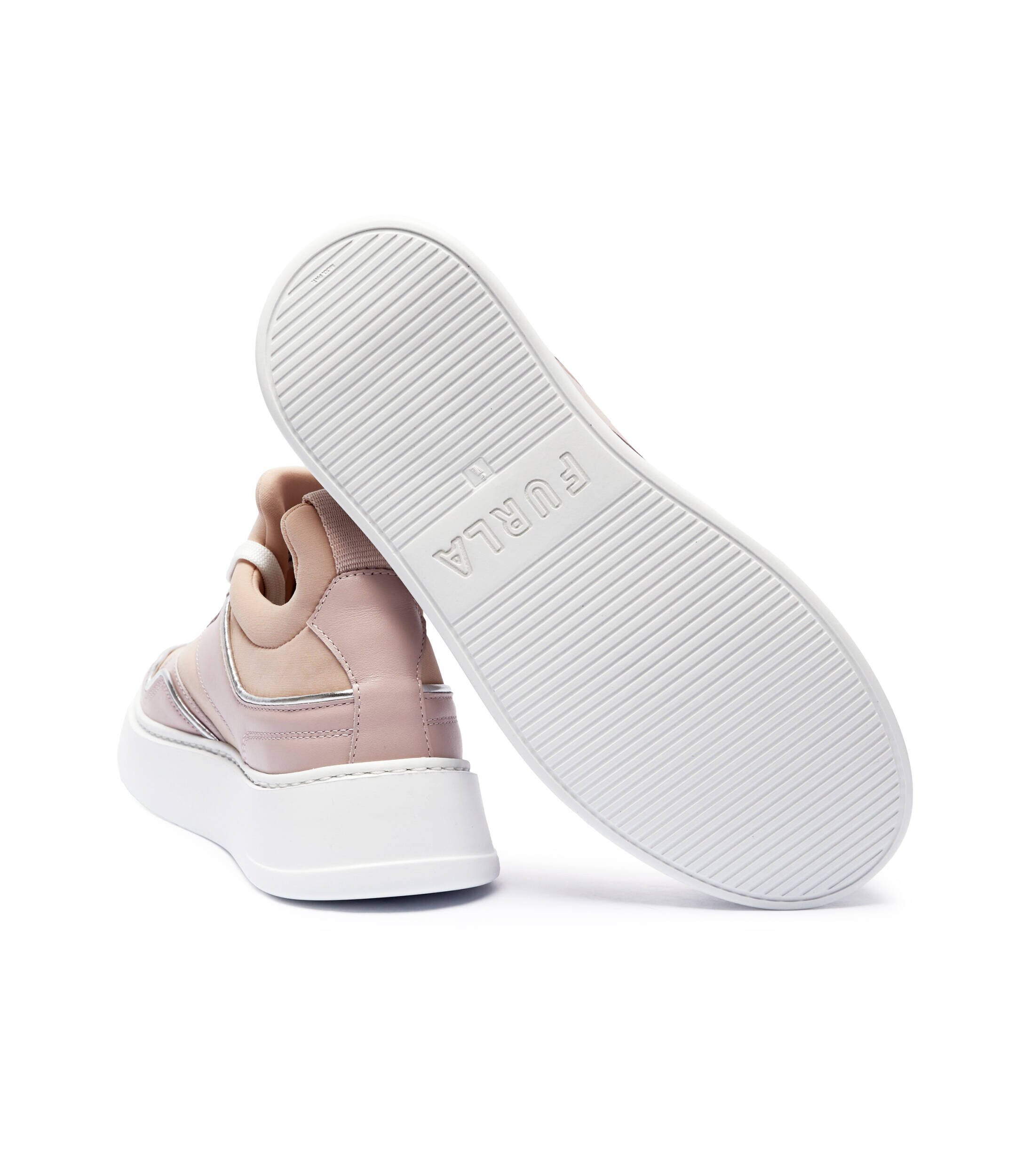 Furla Sneakers cu adaos de piele