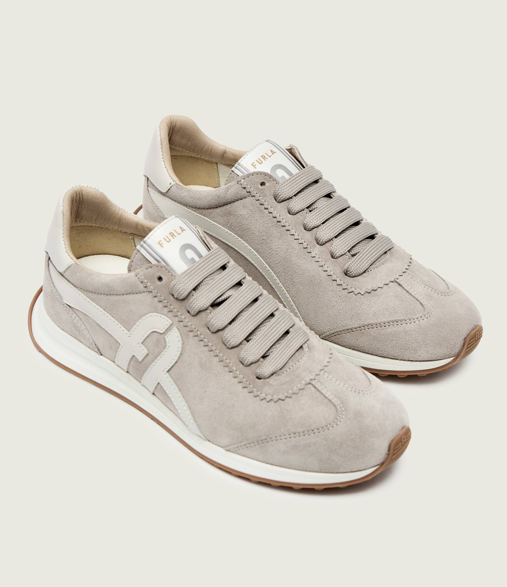 Furla Sneakers RETRO | piele întoarsă