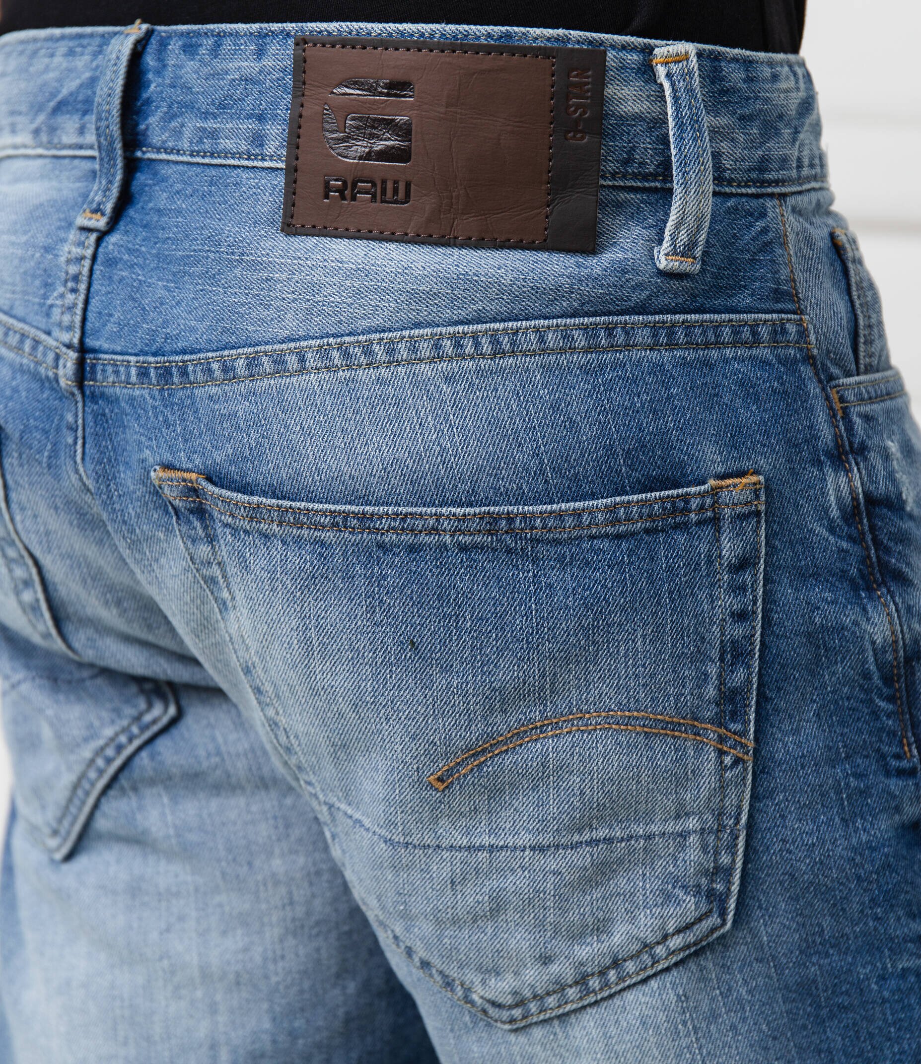G-Star Raw pantaloni scurți 3301 | Regular Fit | denim