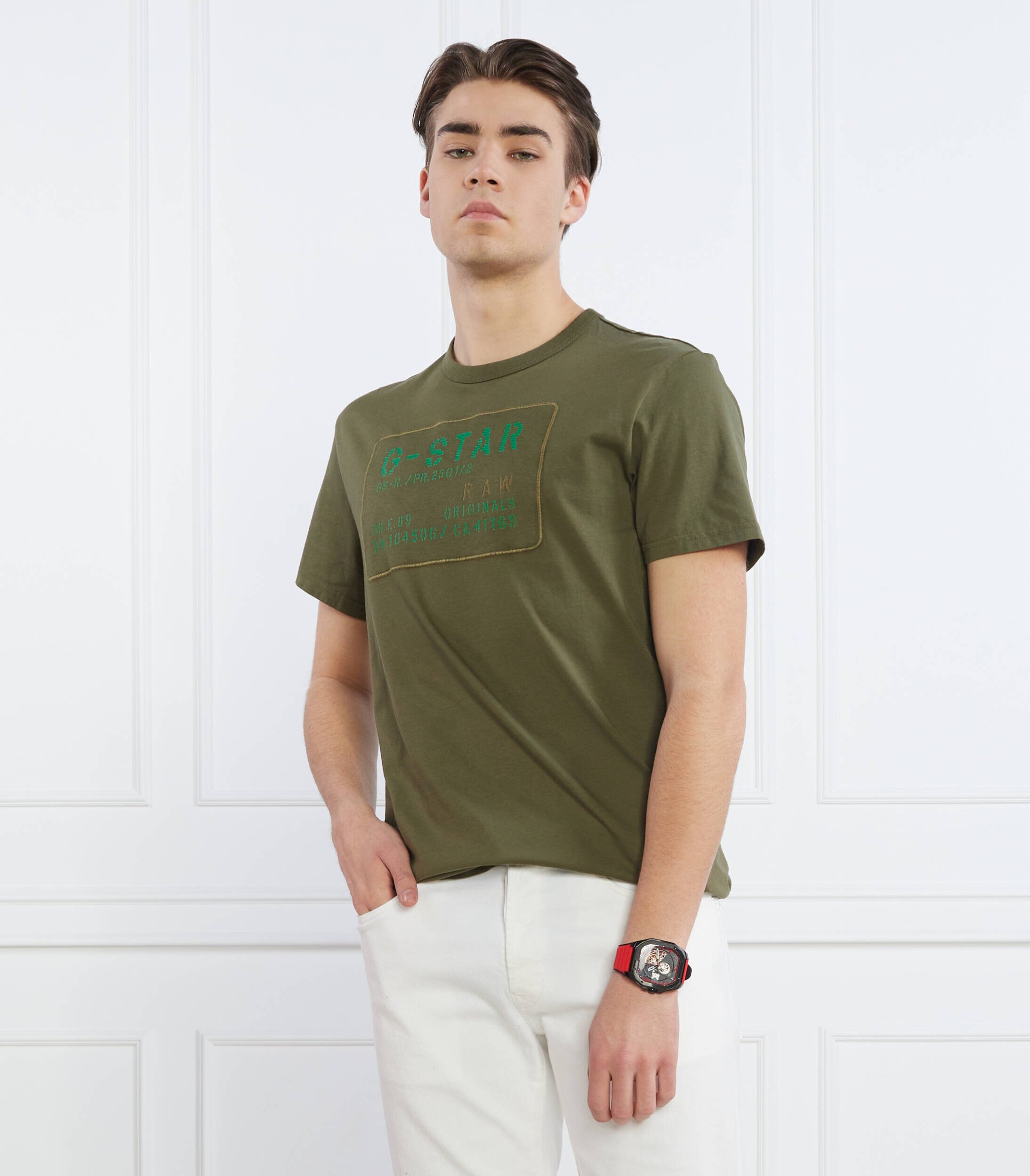 G-Star Raw Tricou Applique multi technique r t | Regular Fit