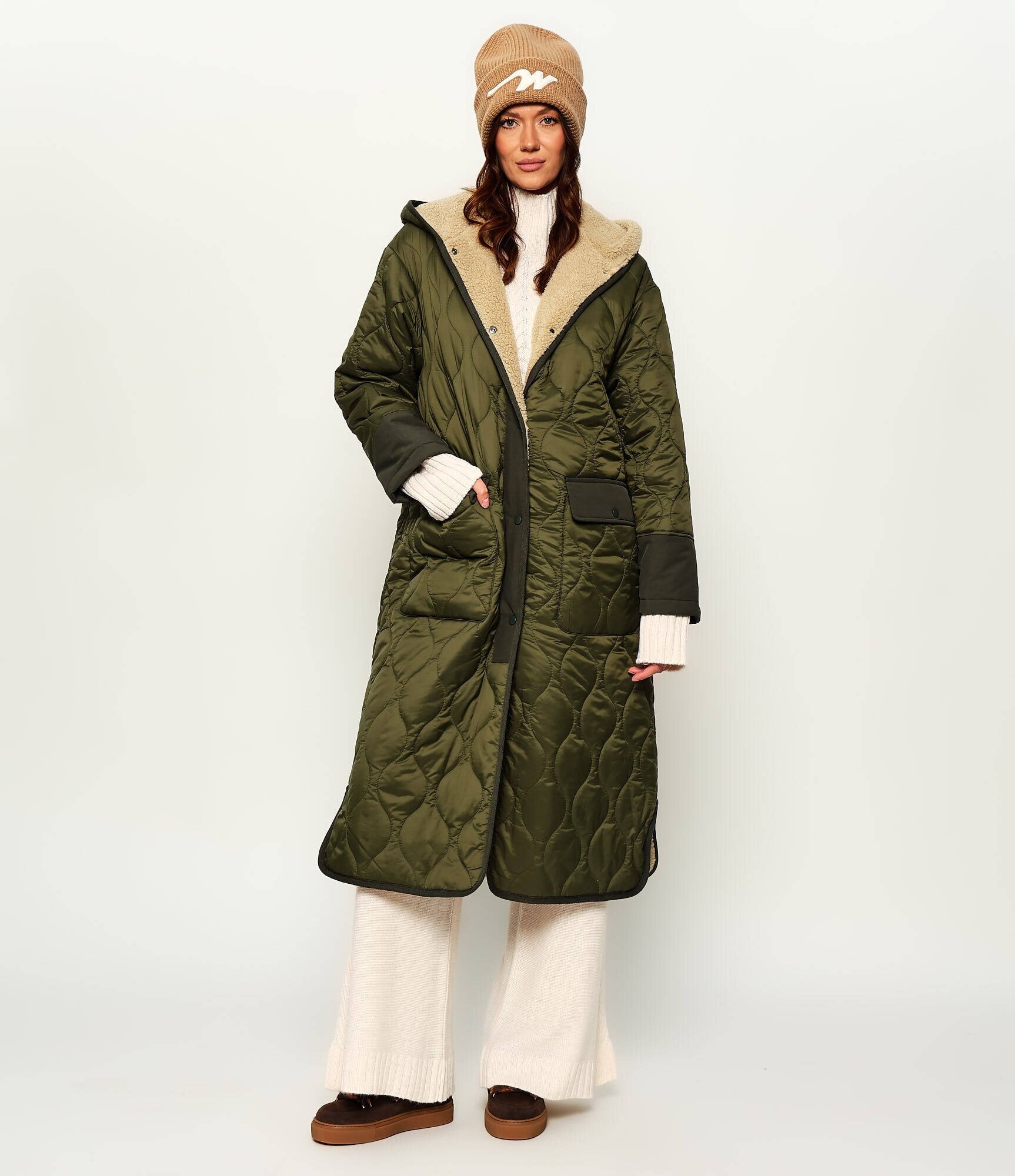 Gaëlle Paris Palton | shearling