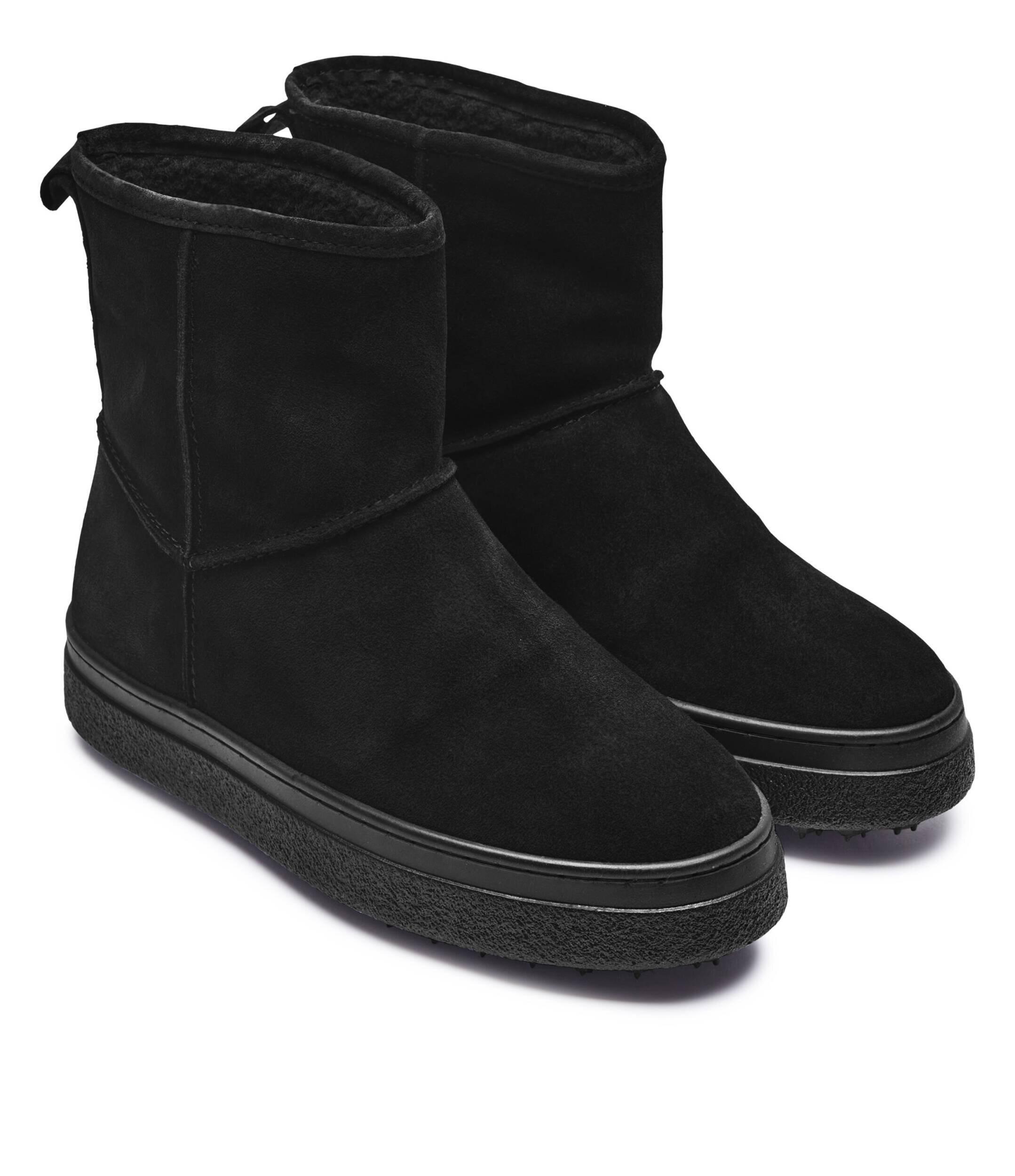 Gant Bocanci Snowhill | piele întoarsă | lână