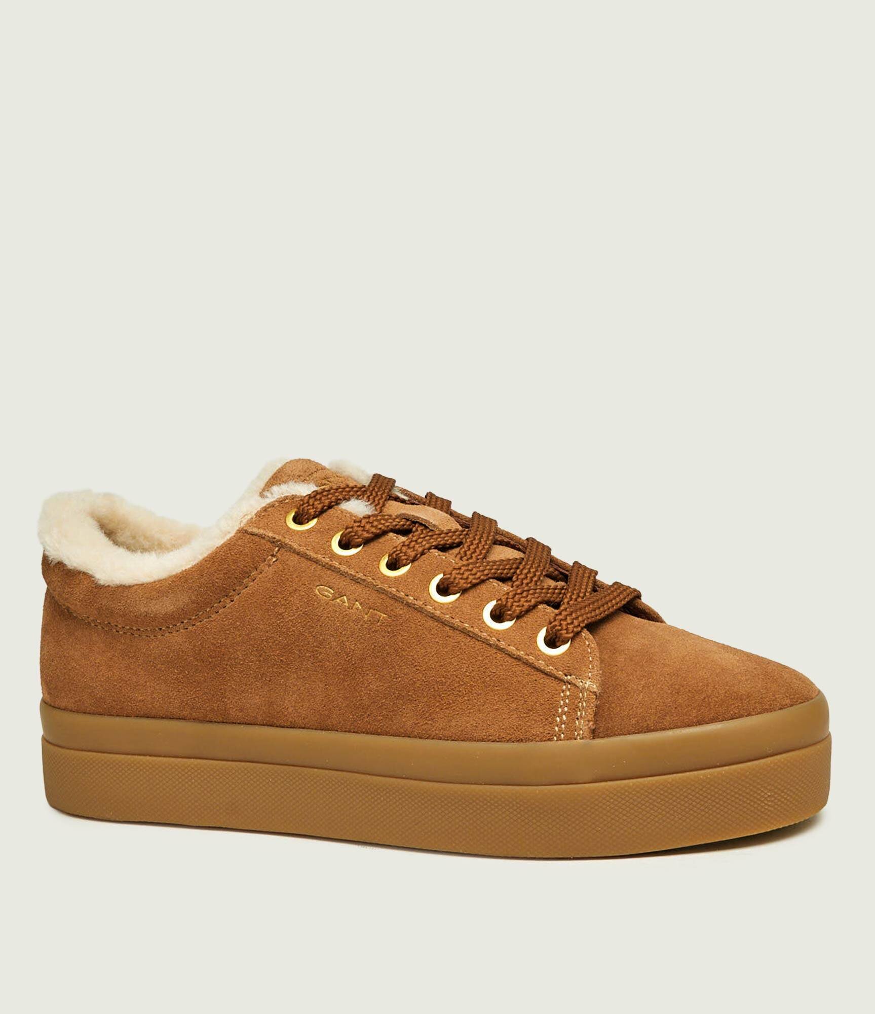 Gant Căptușite sneakers Avona | piele întoarsă | shearling
