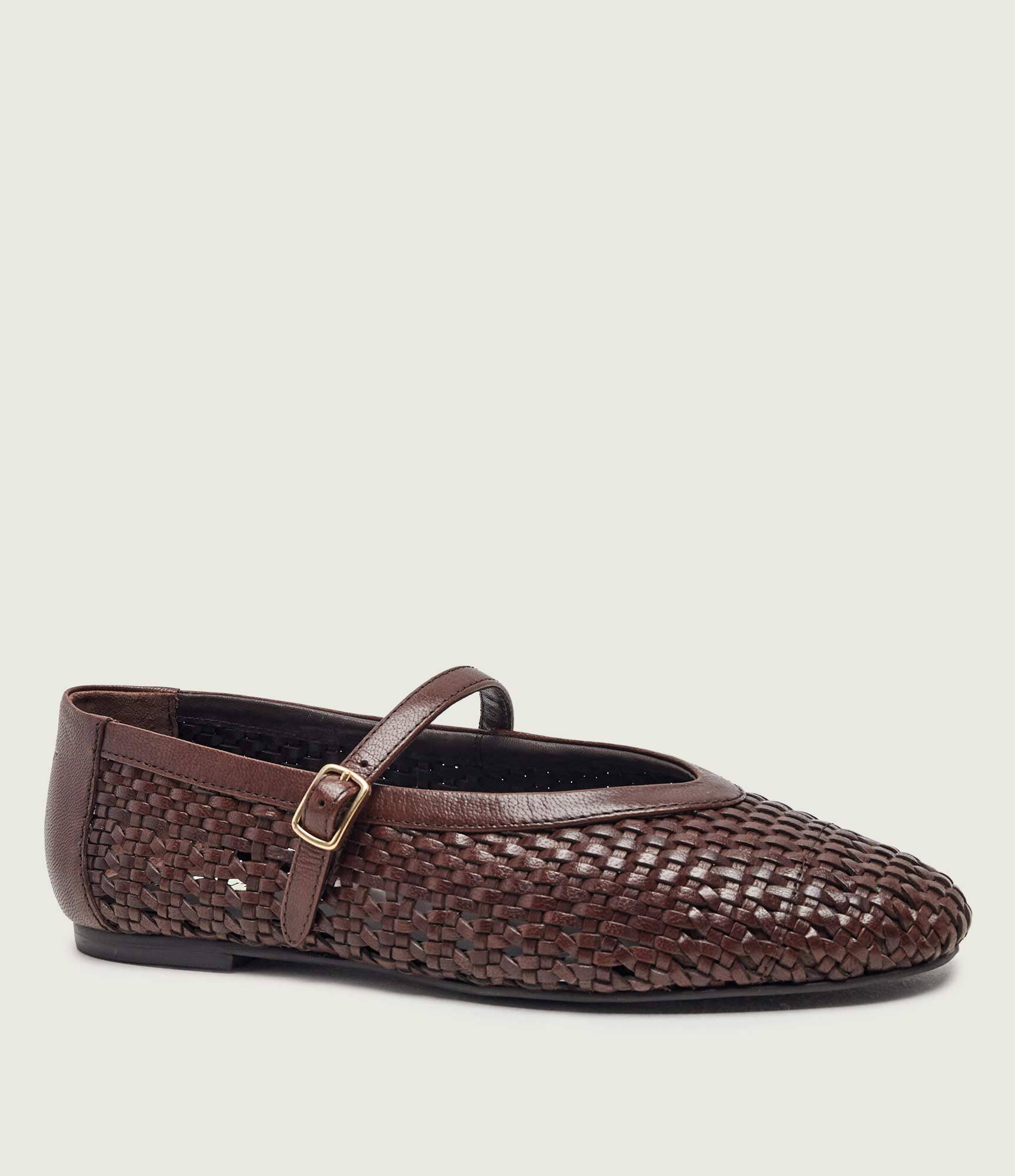 Gant De piele balerini Chadii Mary Jane