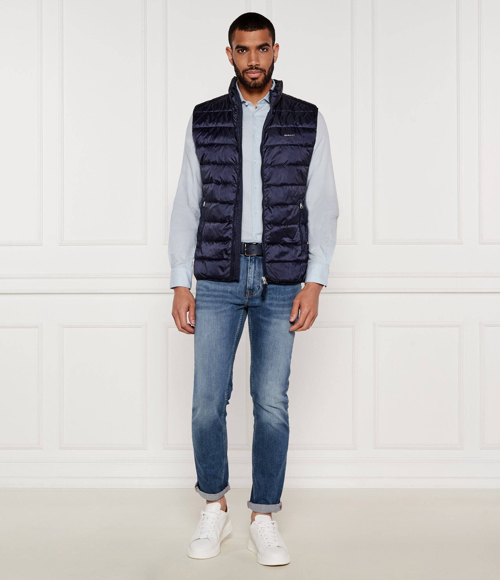 Gant De puf vestă | Regular Fit