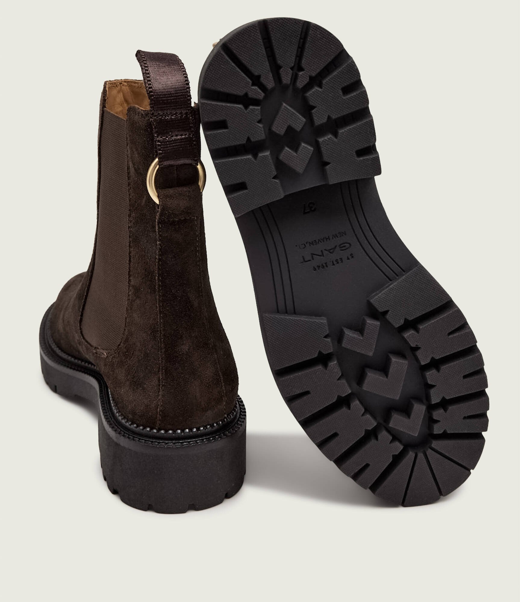 Gant Ghete chelsea Kelliin | piele întoarsă