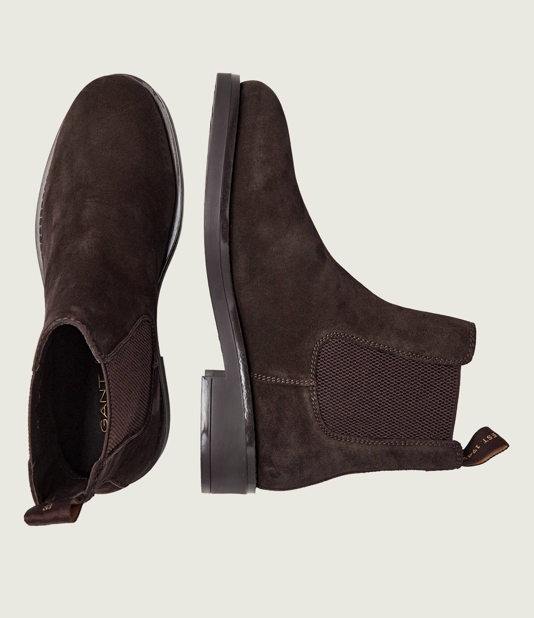 Gant Ghete chelsea Prepdale | piele întoarsă