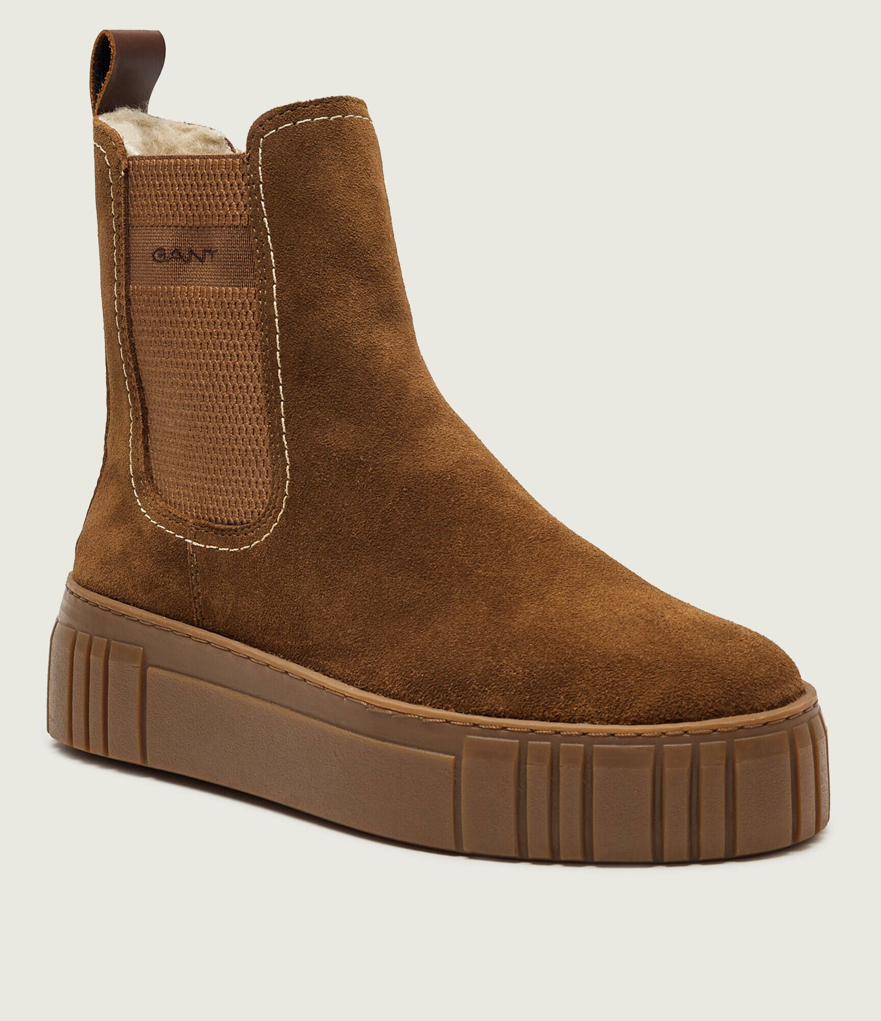Gant Ghete chelsea Snowmont | piele întoarsă