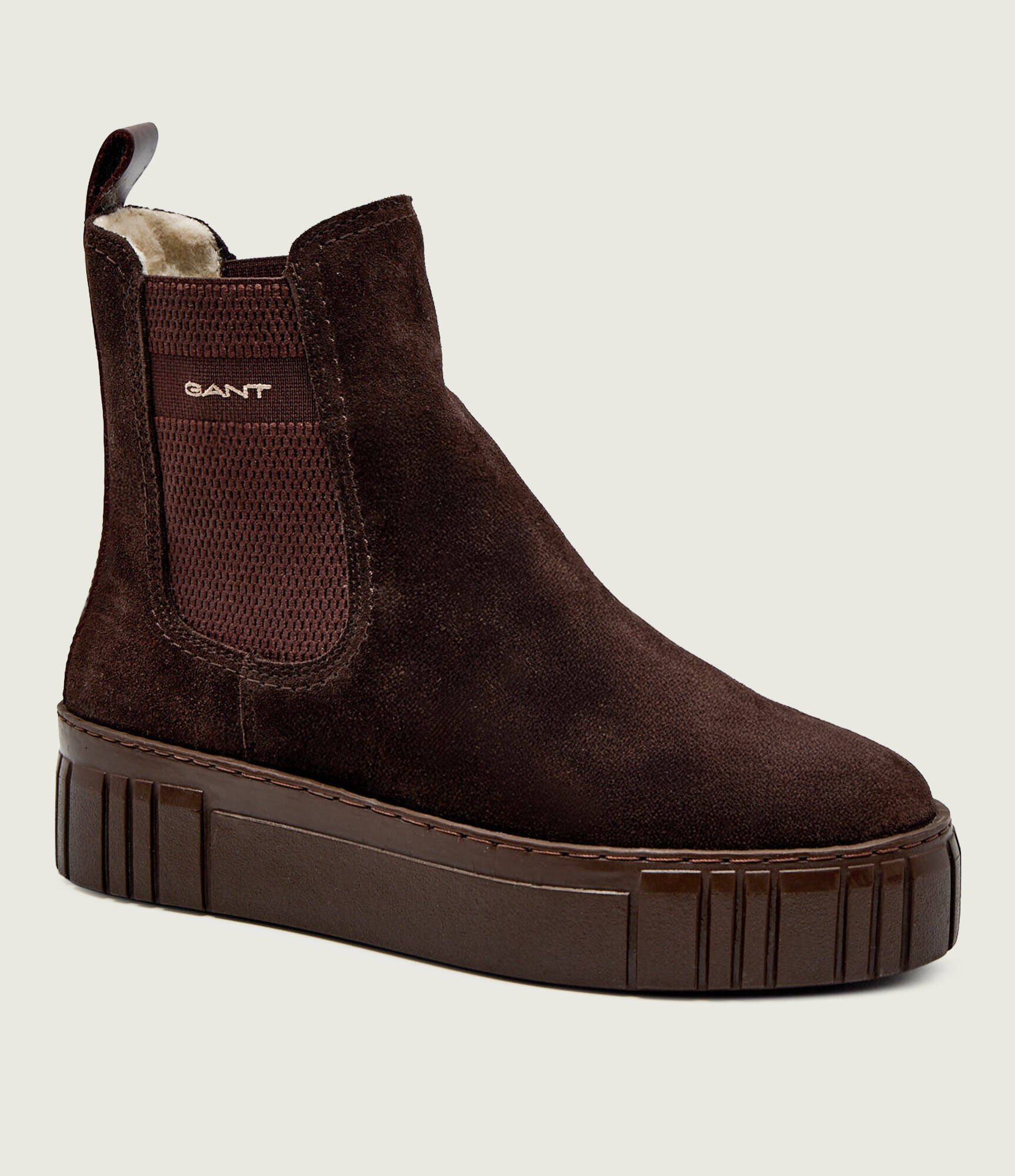 Gant Ghete chelsea Snowmont | piele întoarsă