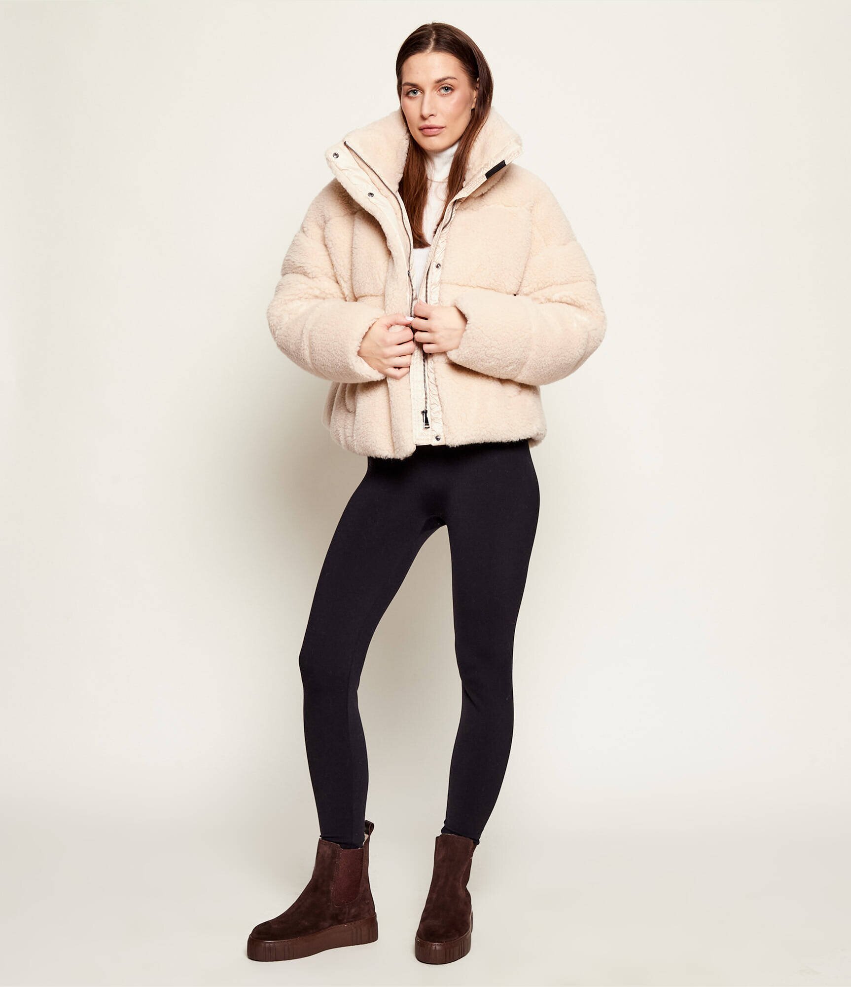 Gant Ghete chelsea Snowmont | piele întoarsă