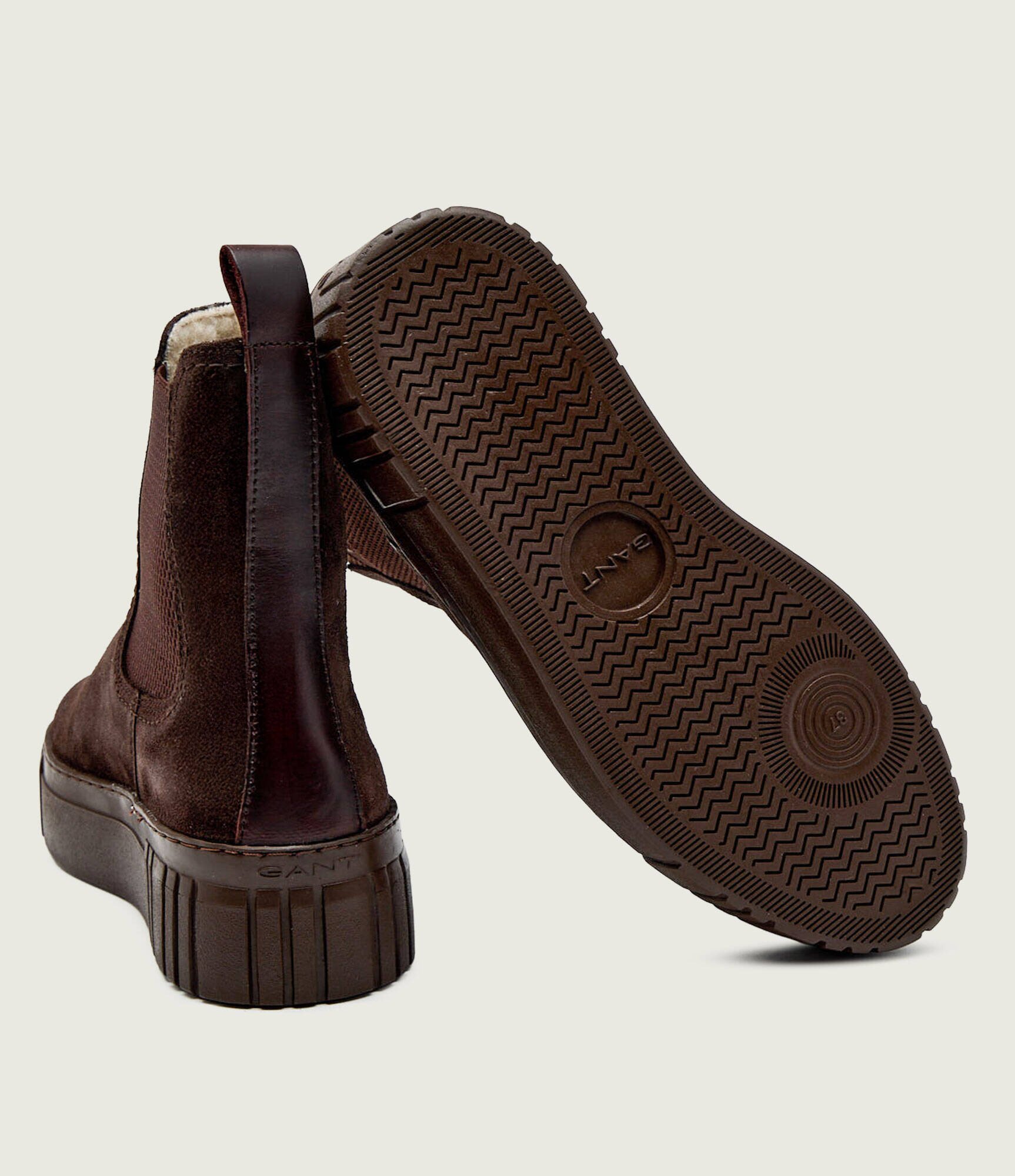 Gant Ghete chelsea Snowmont | piele întoarsă
