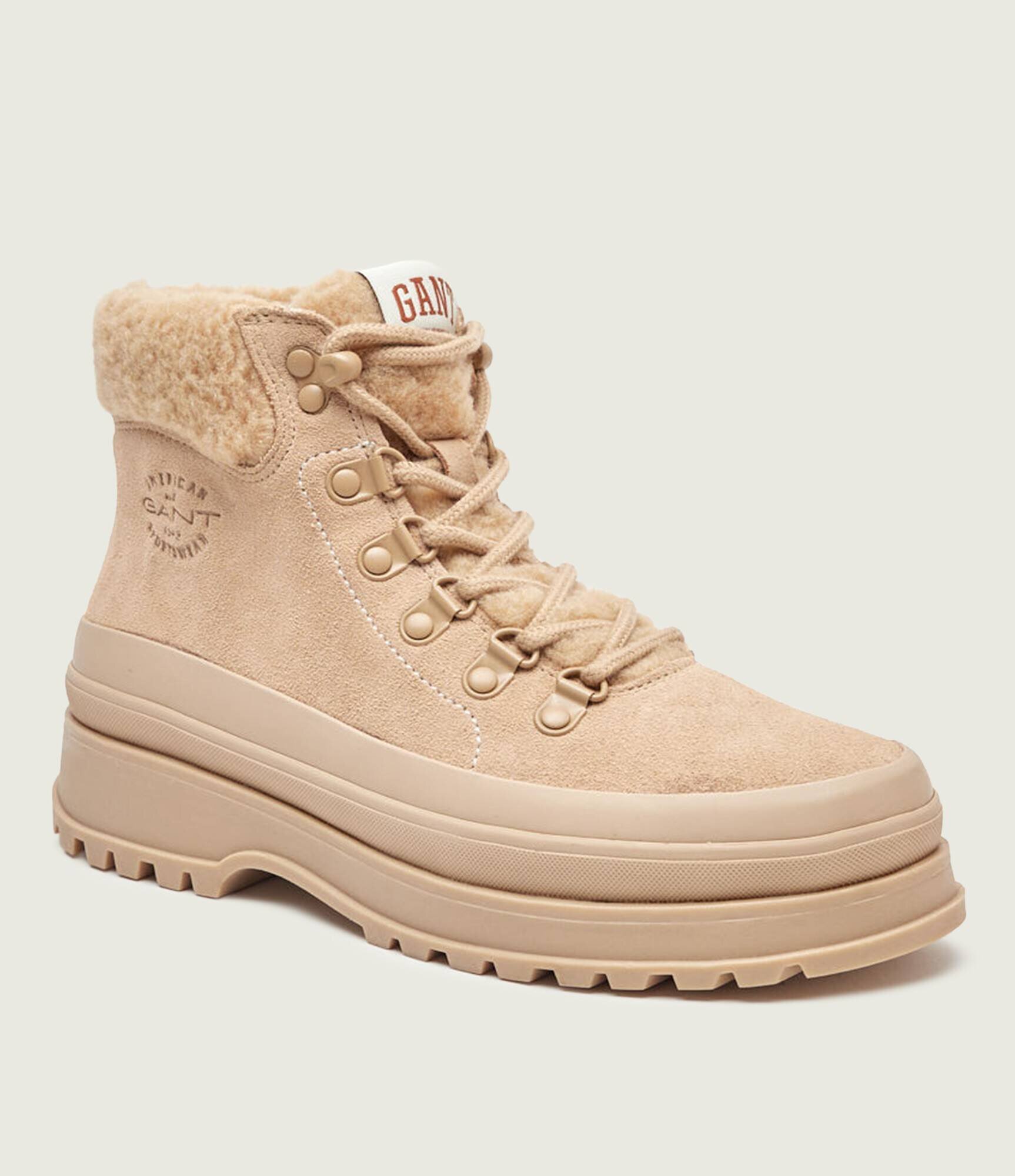 Gant Insulete Wintly | shearling | piele întoarsă