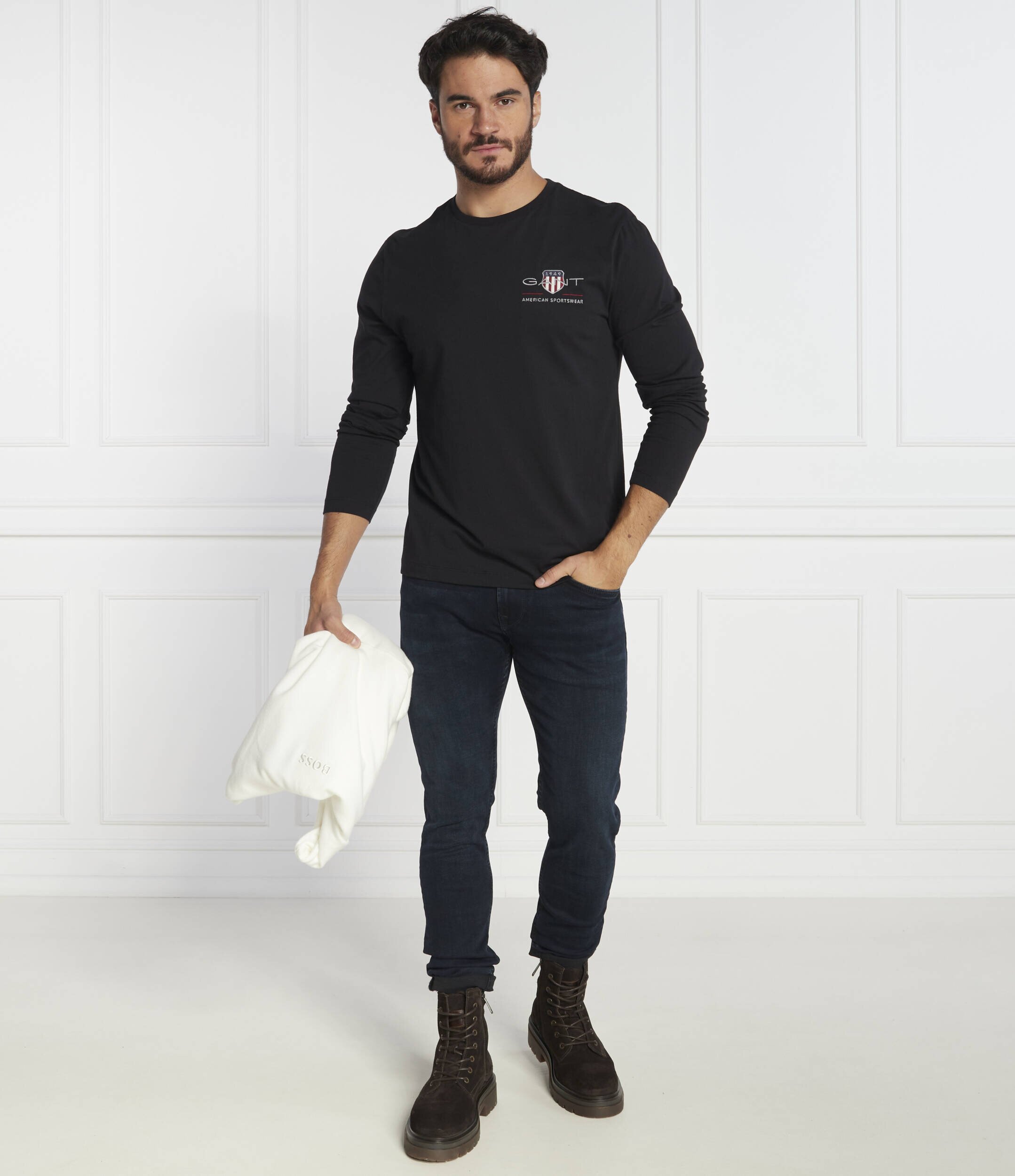 Gant Longsleeve MEDIUM ARCHIVE SHIELD | Regular Fit