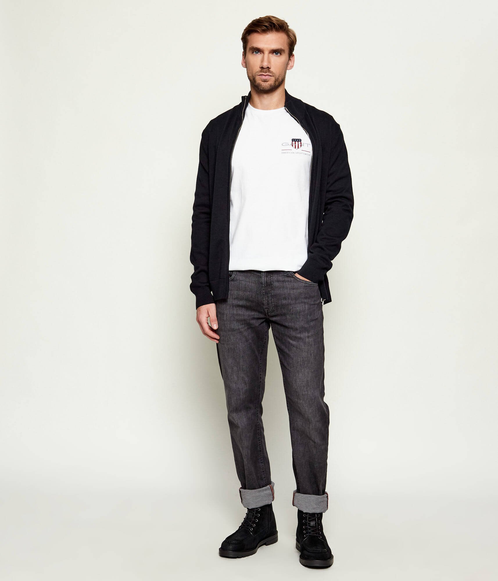 Gant Longsleeve MEDIUM ARCHIVE SHIELD | Regular Fit
