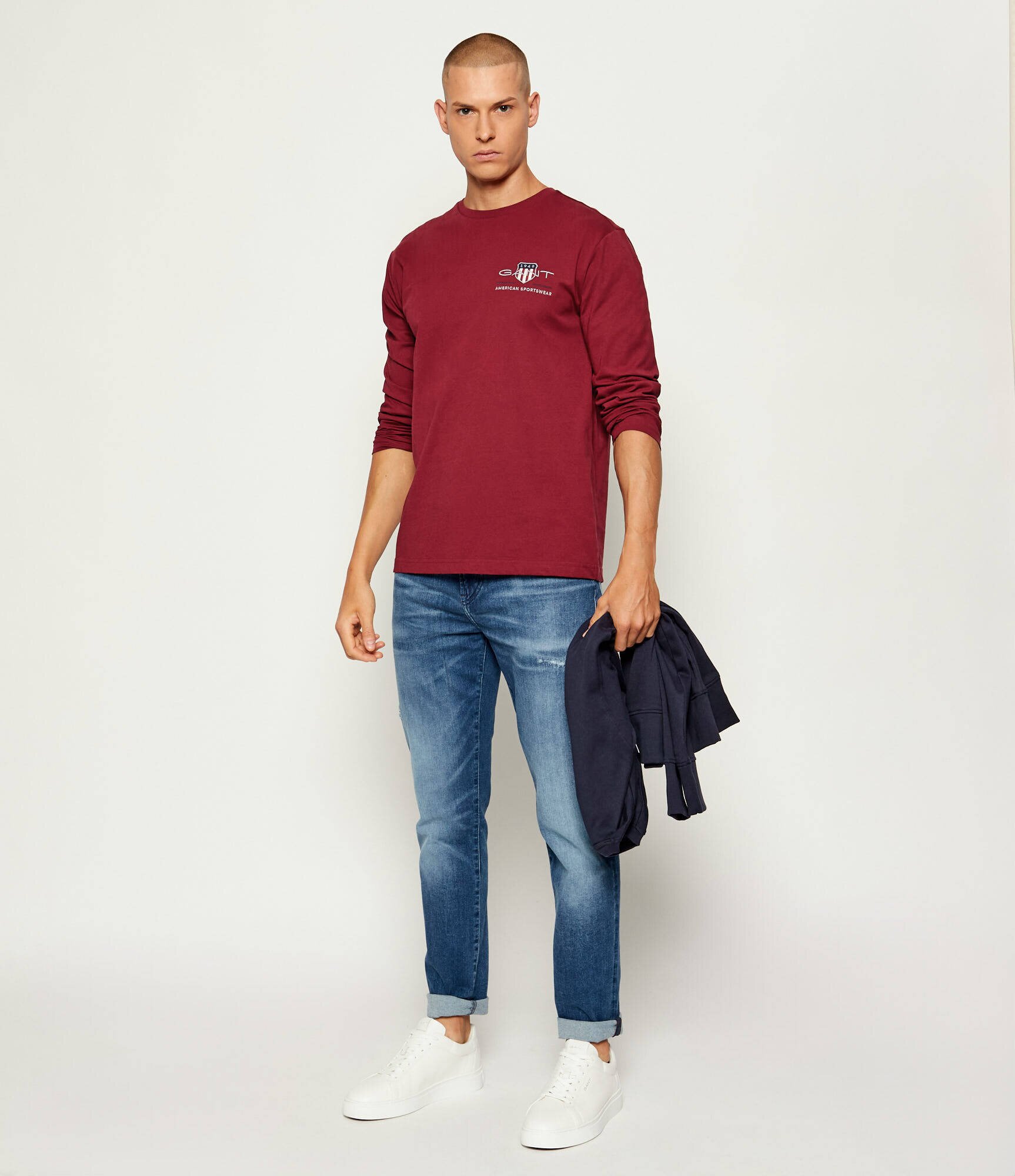 Gant Longsleeve Medium Archive Shield | regular fit