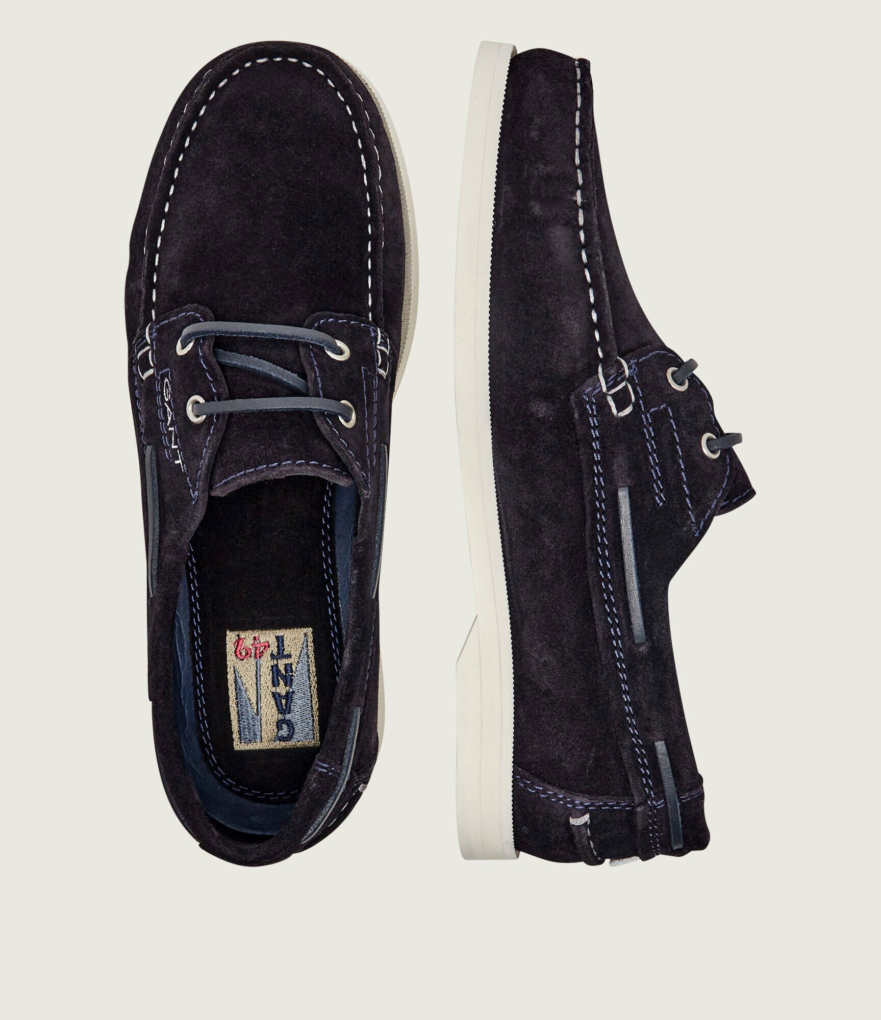 Gant Mocasini Yardport | piele întoarsă