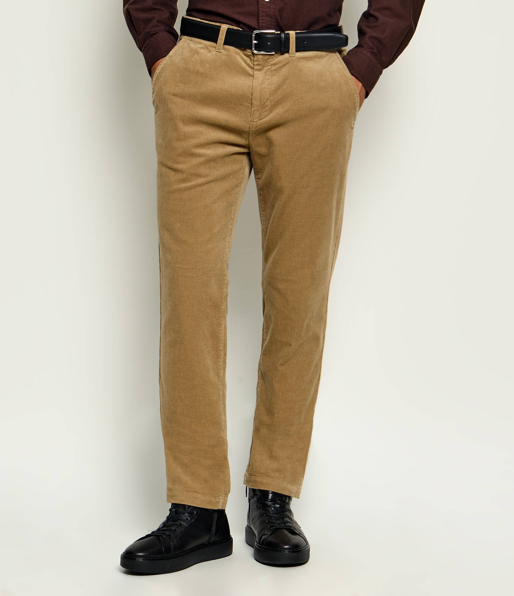 Gant Pantaloni chino | regular fit | catifea reiată