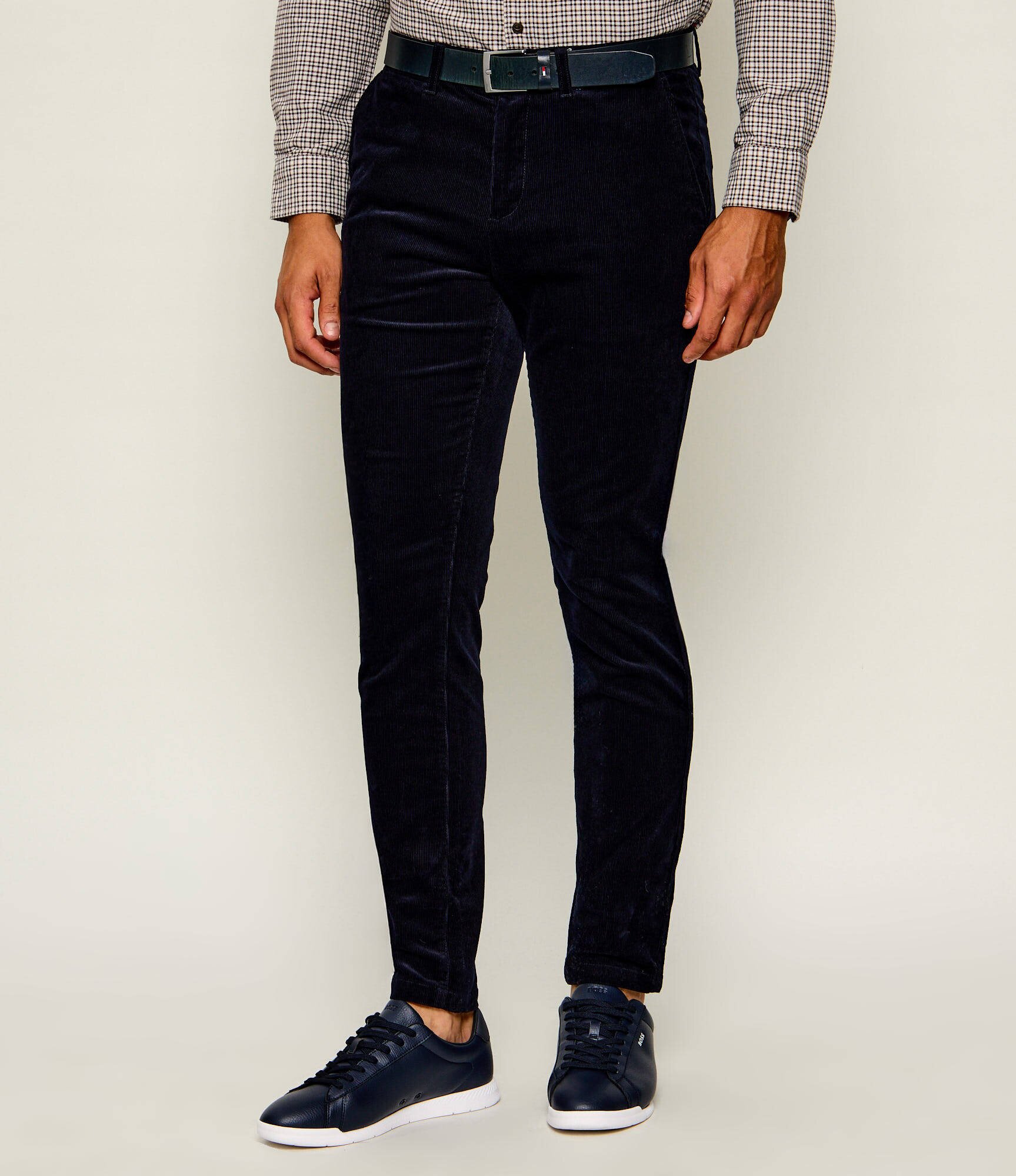 Gant Pantaloni chino | Slim Fit | catifea reiată