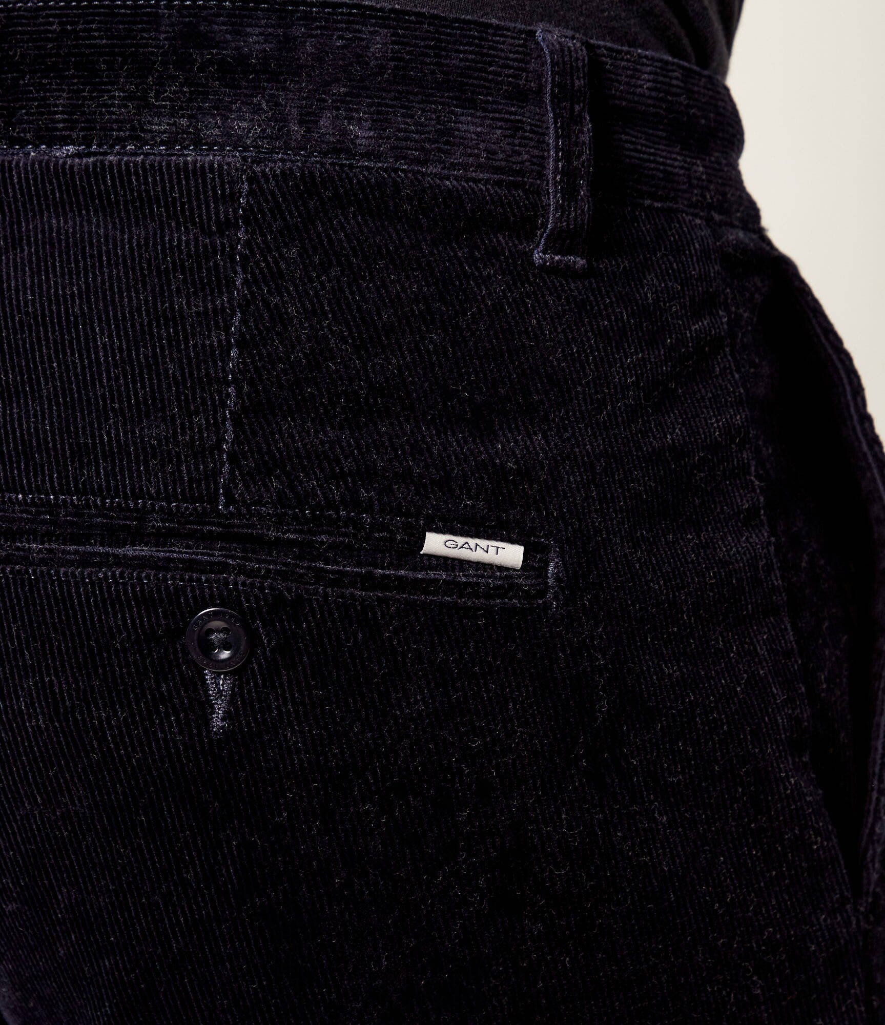 Gant Pantaloni chino | Slim Fit | catifea reiată