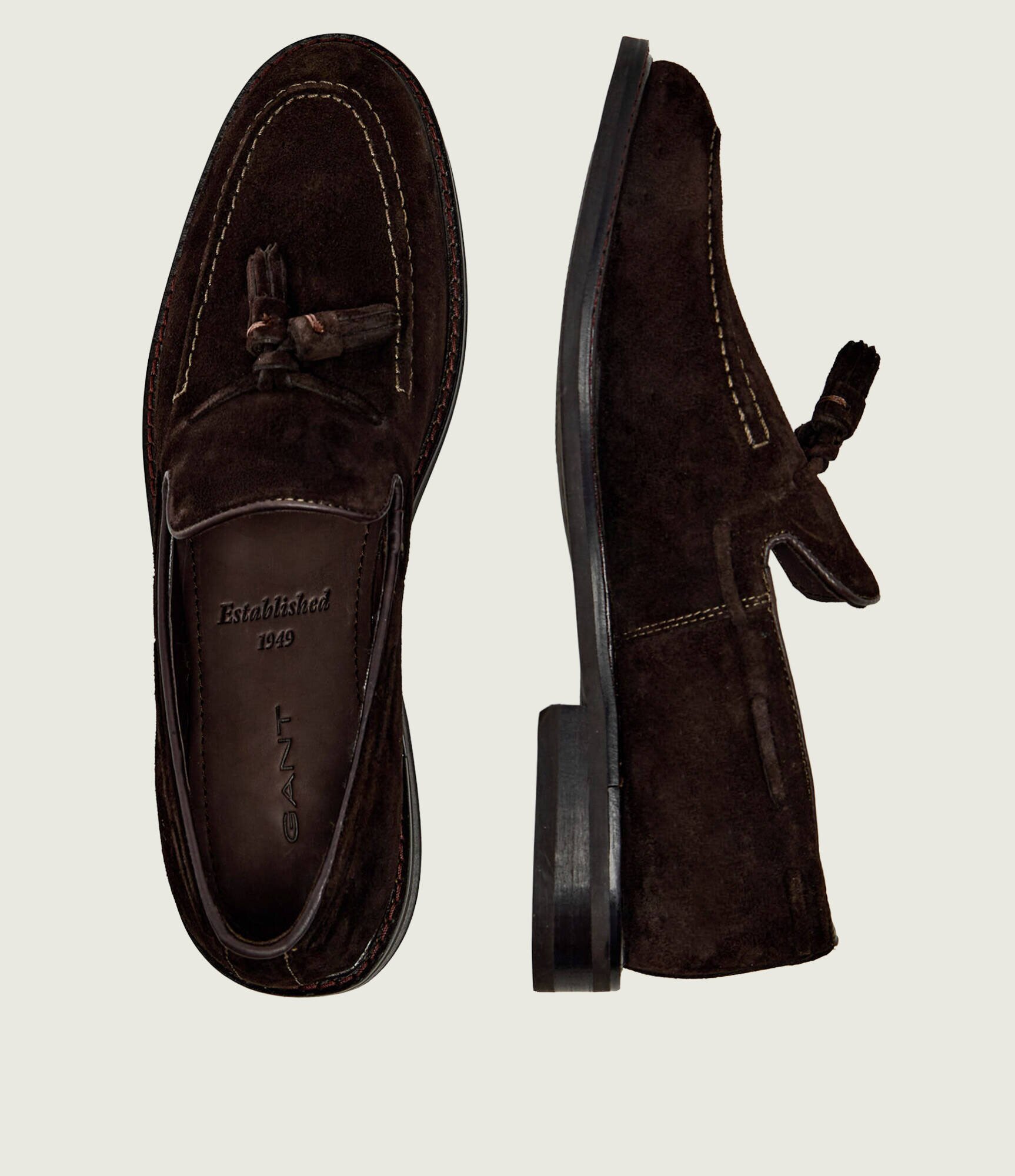 Gant Pantofi loafer Lozham | piele întoarsă