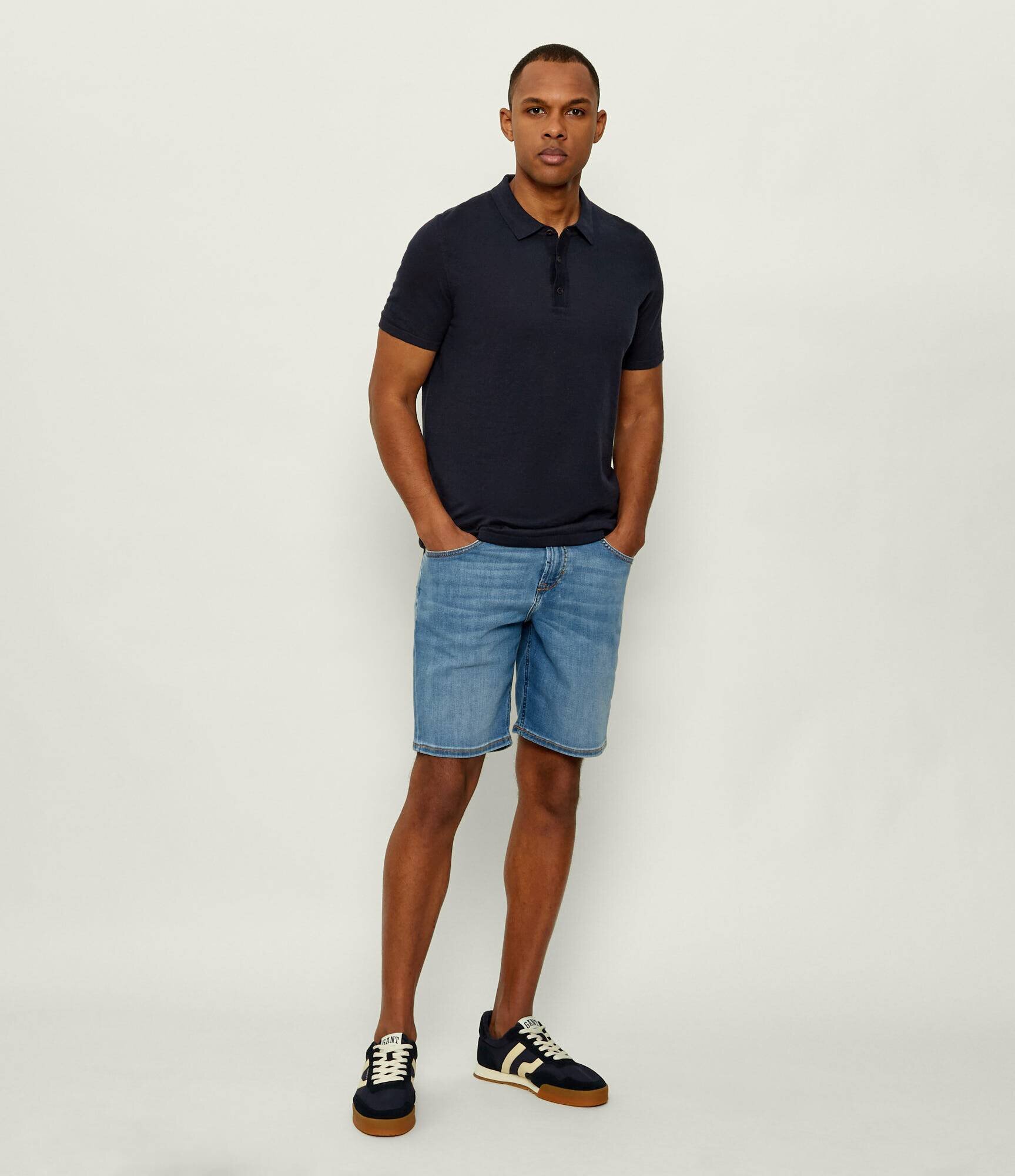 Gant Sneakers Baylle | piele întoarsă