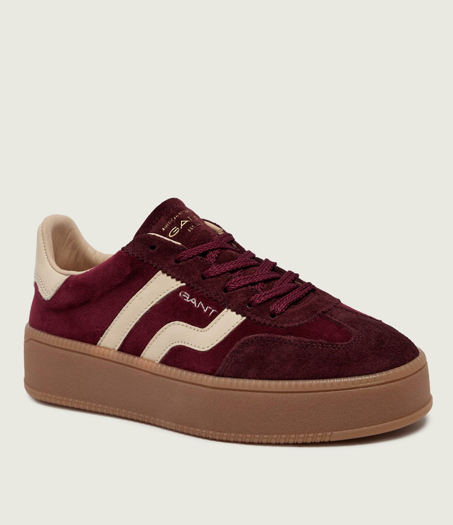 Gant Sneakers Cuzmani | piele întoarsă cu adaos de piele