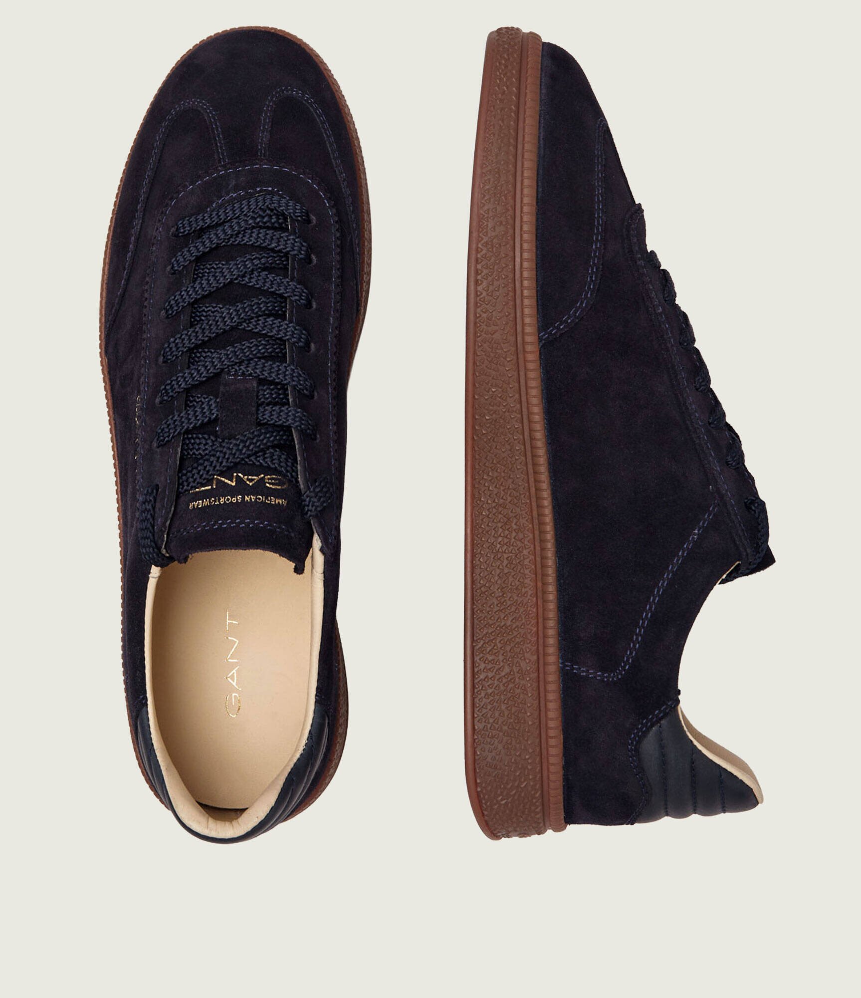 Gant Sneakers Cuzmo | piele întoarsă cu adaos de piele