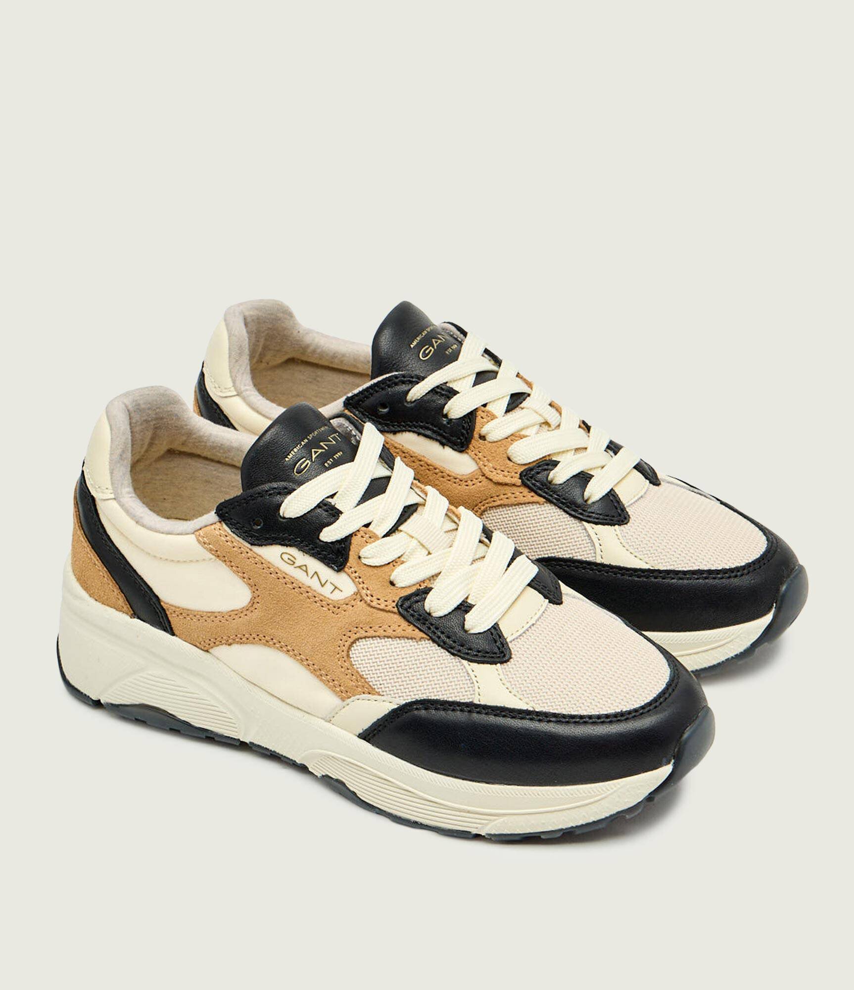 Gant Sneakers Newile | piele întoarsă
