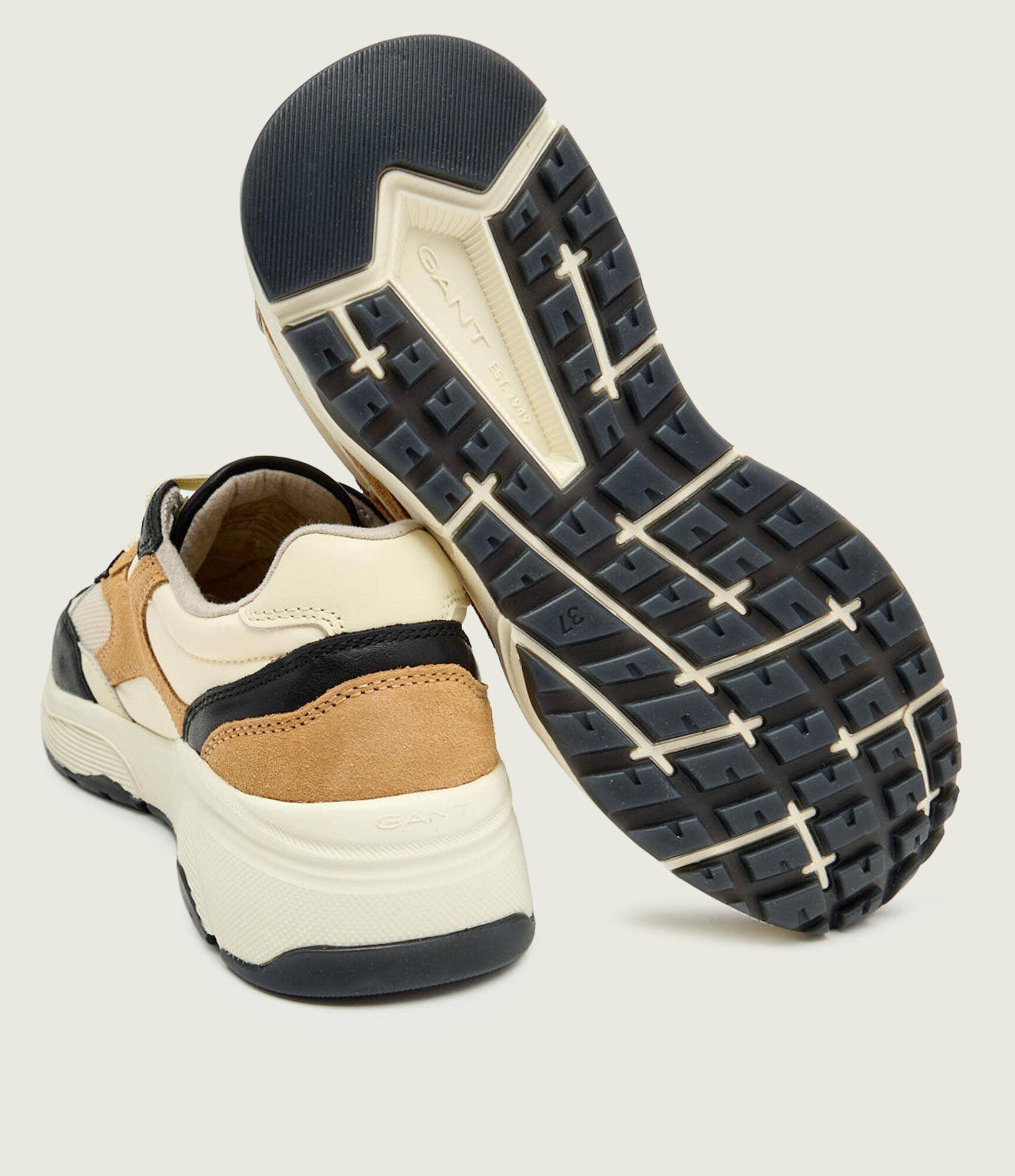 Gant Sneakers Newile | piele întoarsă