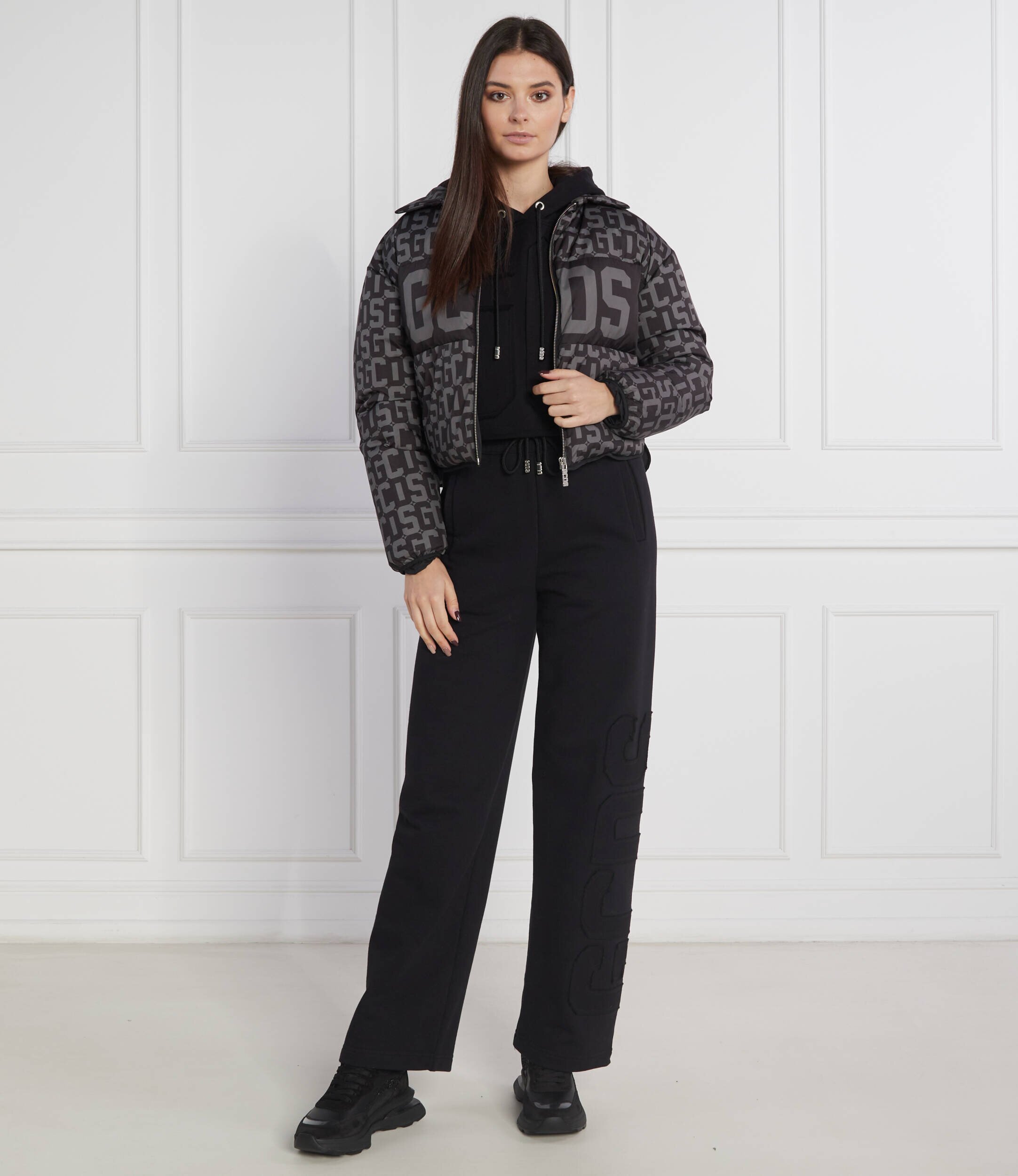 GCDS Pantaloni de trening | regular fit | high waist