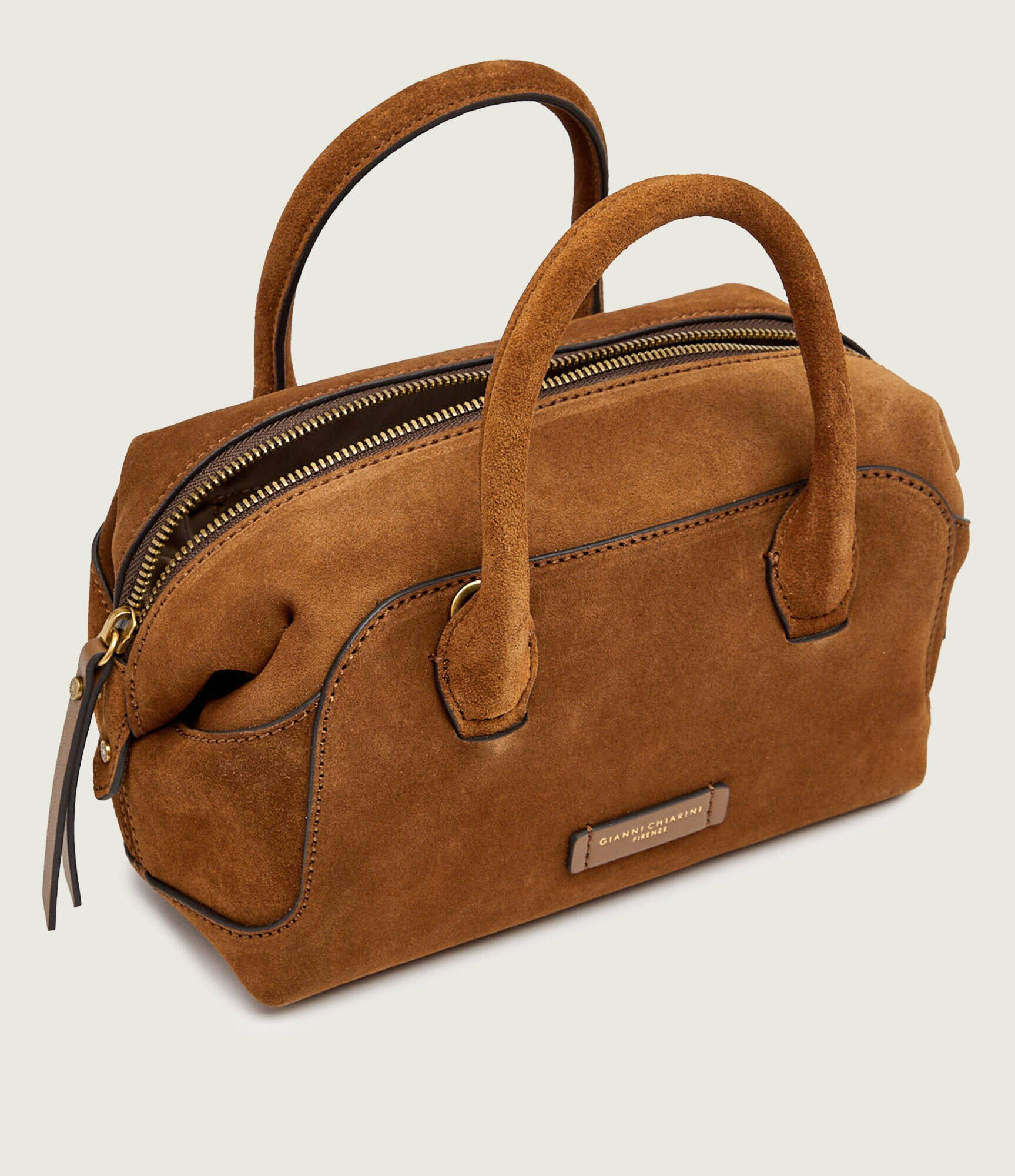 GIANNI CHIARINI Cufăr Gemma | piele întoarsă