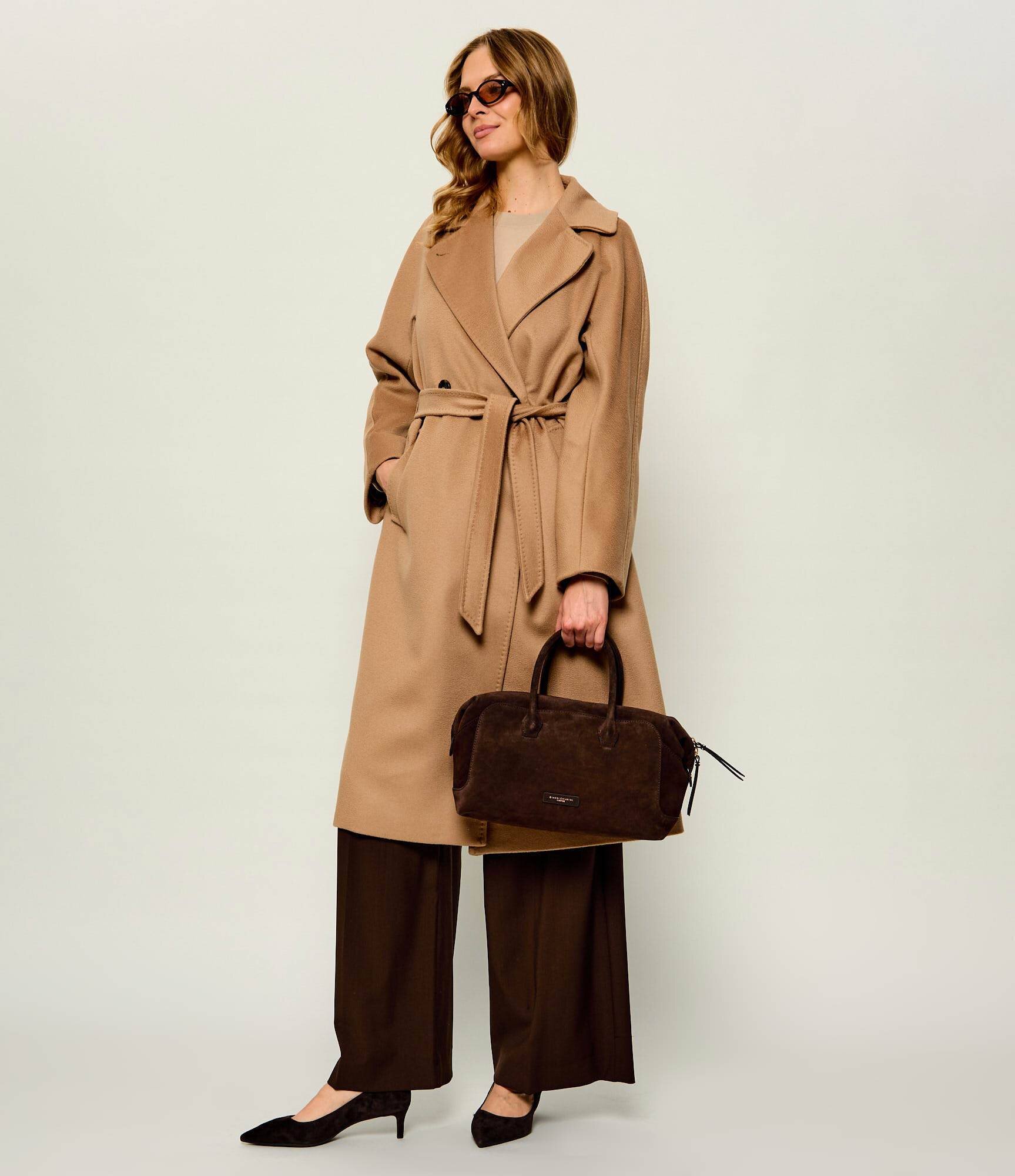 GIANNI CHIARINI Cufăr Gemma | piele întoarsă