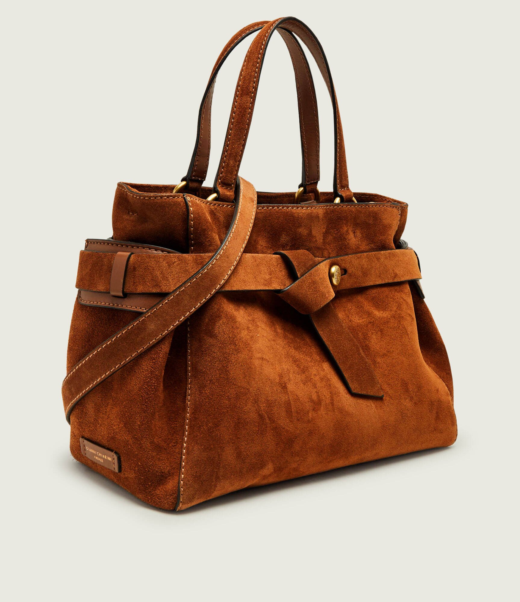 GIANNI CHIARINI Cufăr Miranda | piele întoarsă