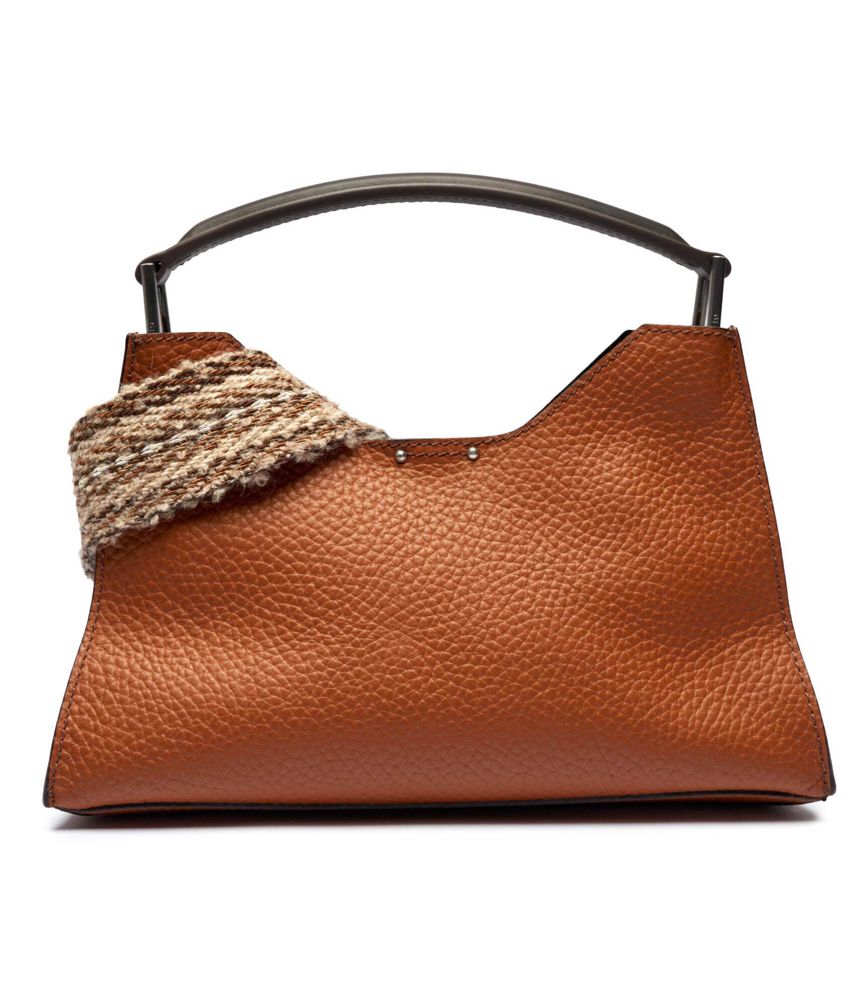 GIANNI CHIARINI De piele cufăr + borsetă Aurora