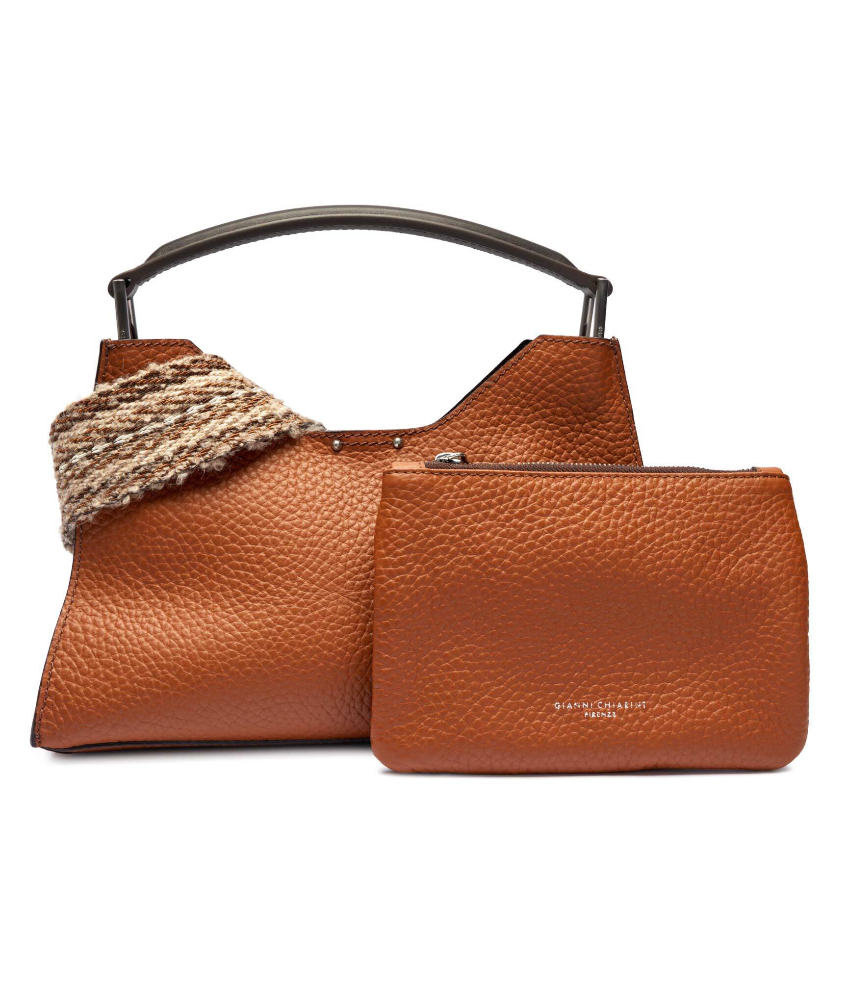 GIANNI CHIARINI De piele cufăr + borsetă Aurora