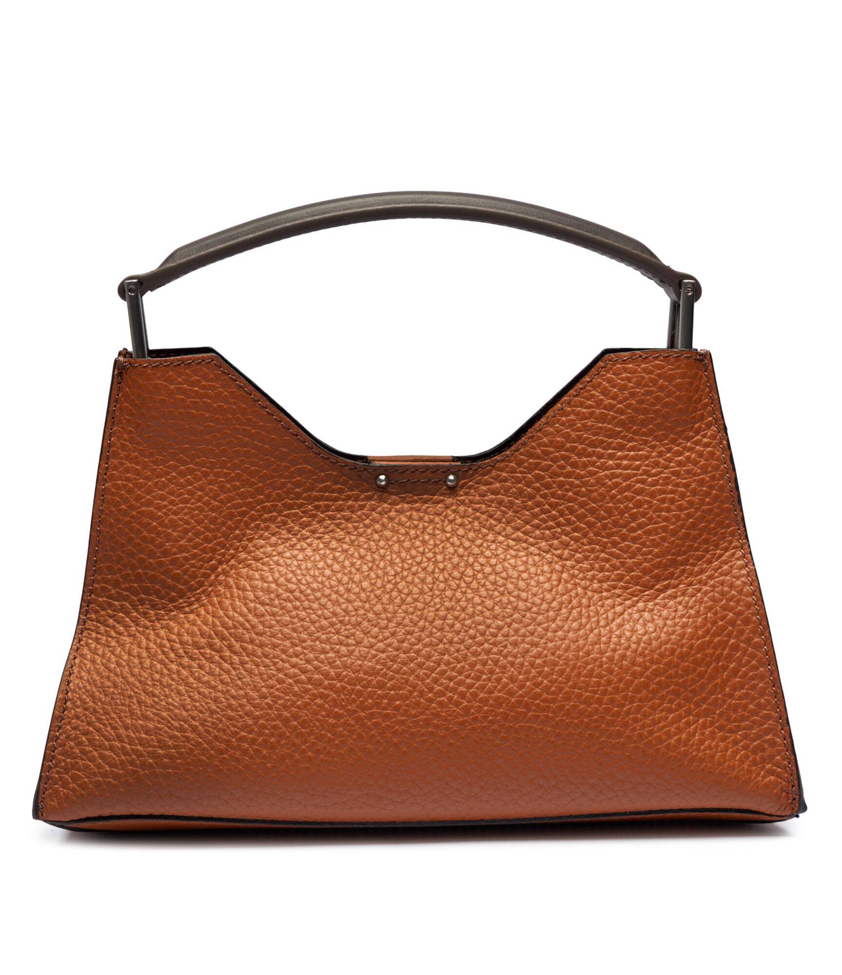 GIANNI CHIARINI De piele cufăr + borsetă Aurora