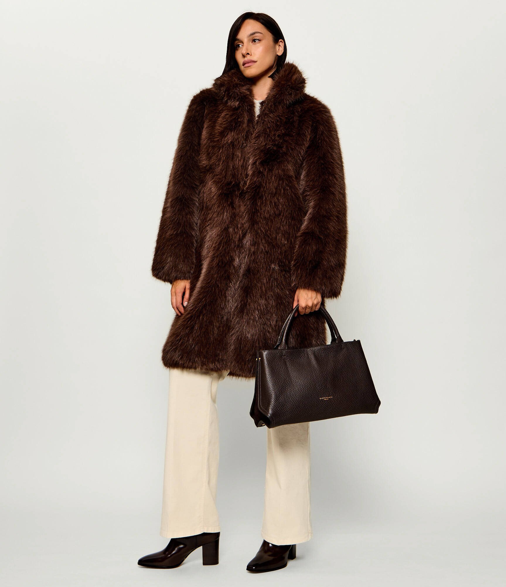 GIANNI CHIARINI De piele geantă shopper Amal