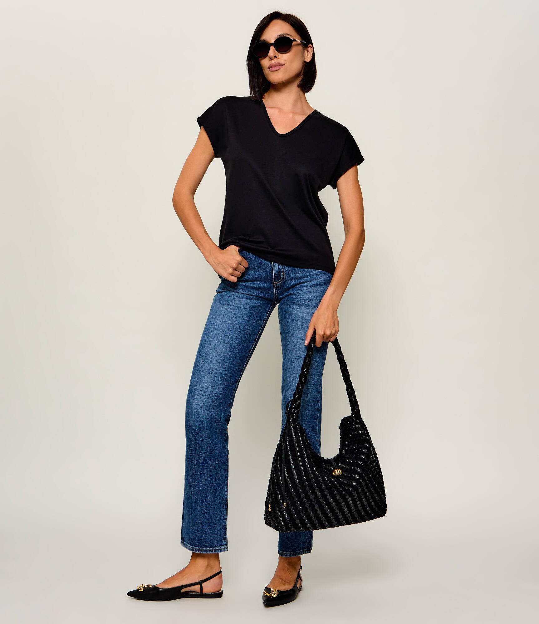 GIANNI CHIARINI De piele geantă shopper Aurelie | piele întoarsă