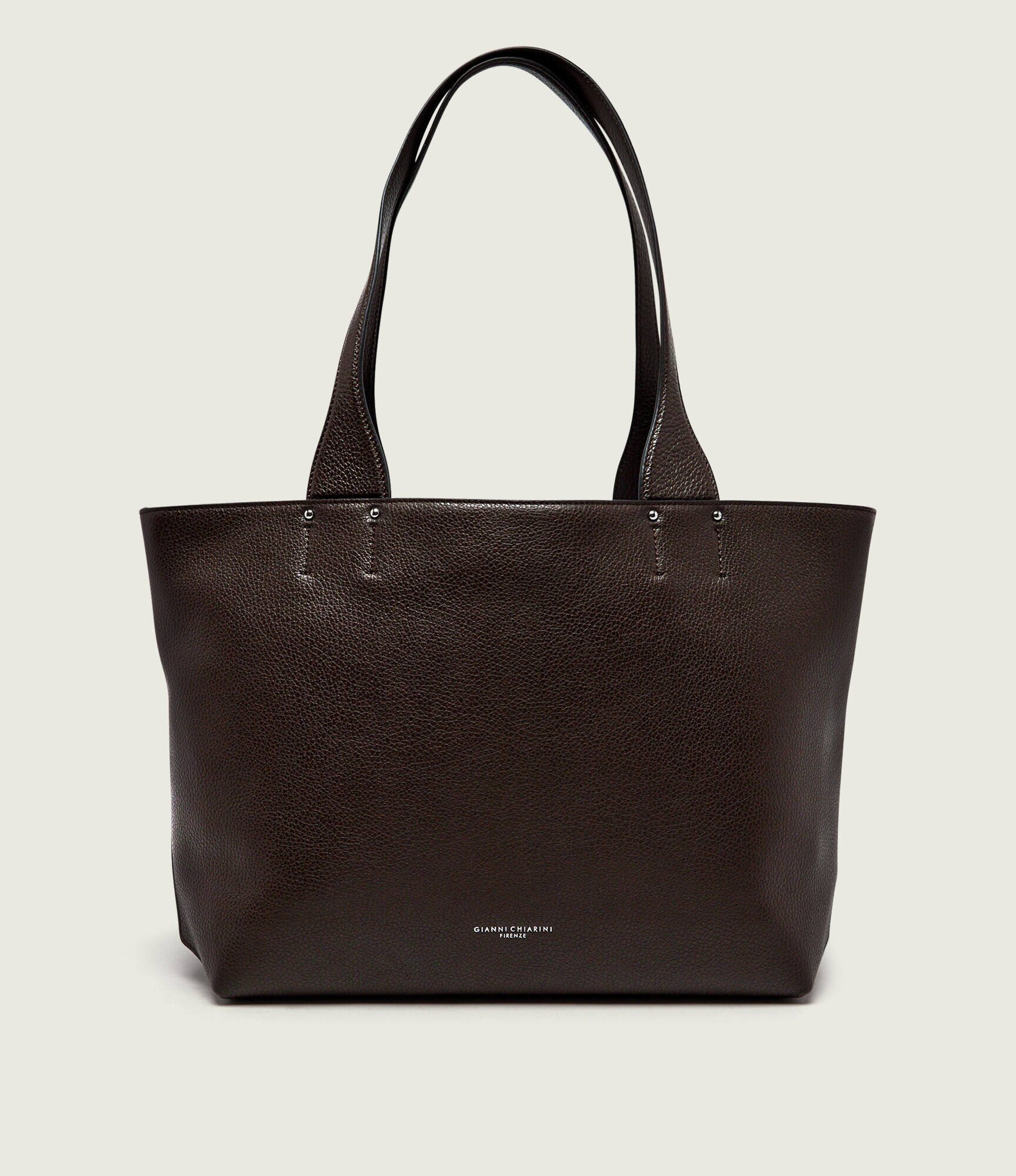 GIANNI CHIARINI De piele geantă shopper Barbara