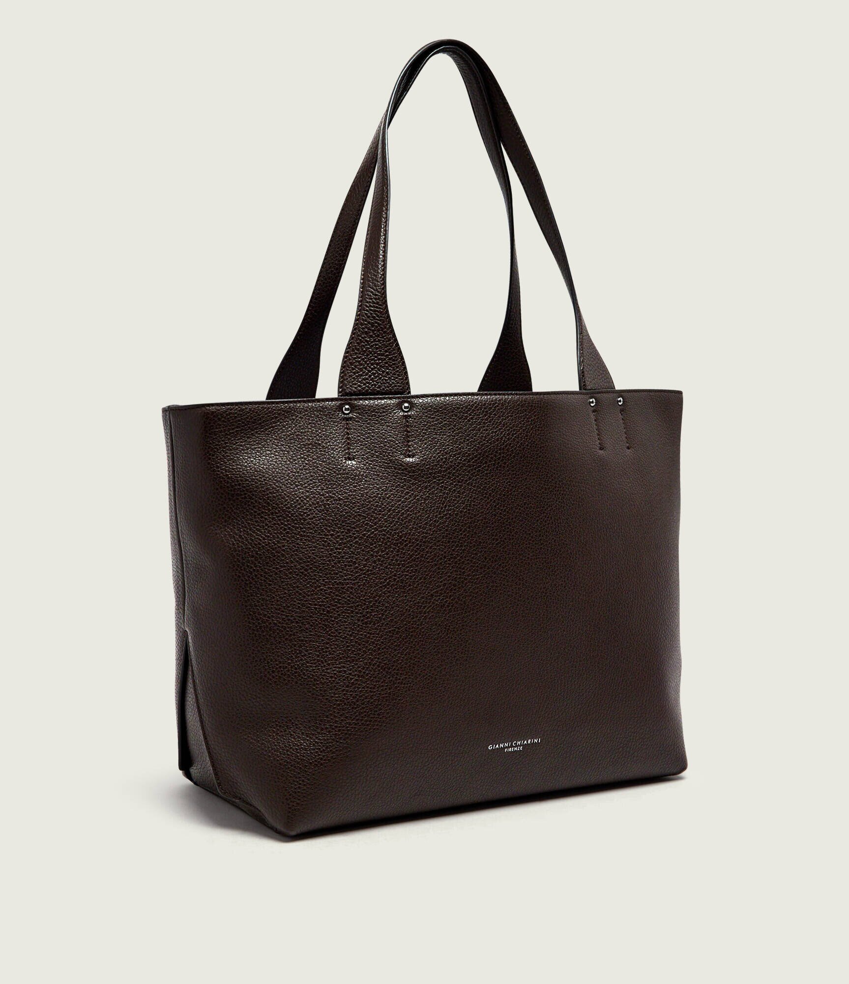 GIANNI CHIARINI De piele geantă shopper Barbara
