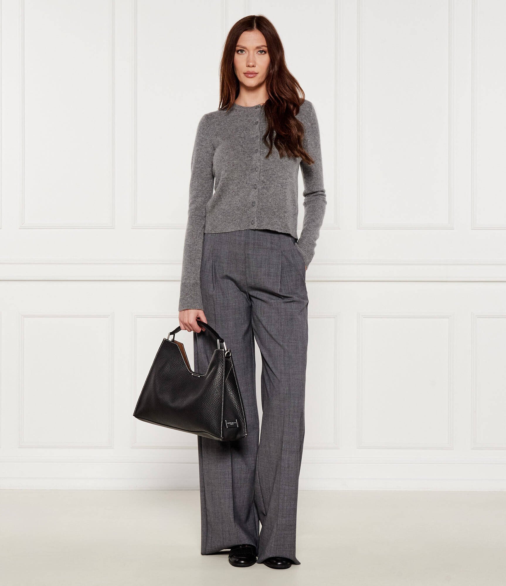 GIANNI CHIARINI De piele geantă shopper + borsetă Aurora