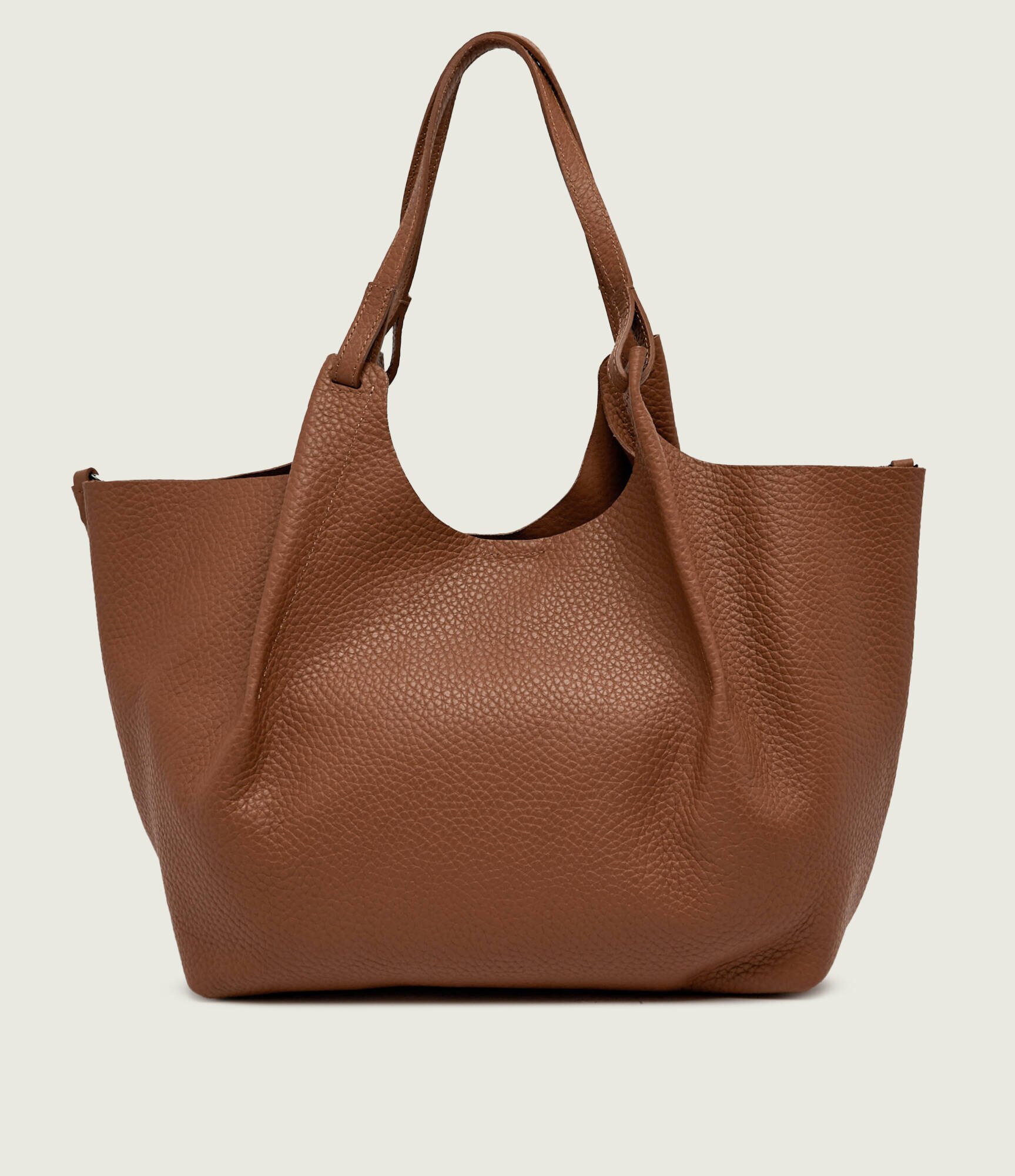 GIANNI CHIARINI De piele geantă shopper + borsetă Dua