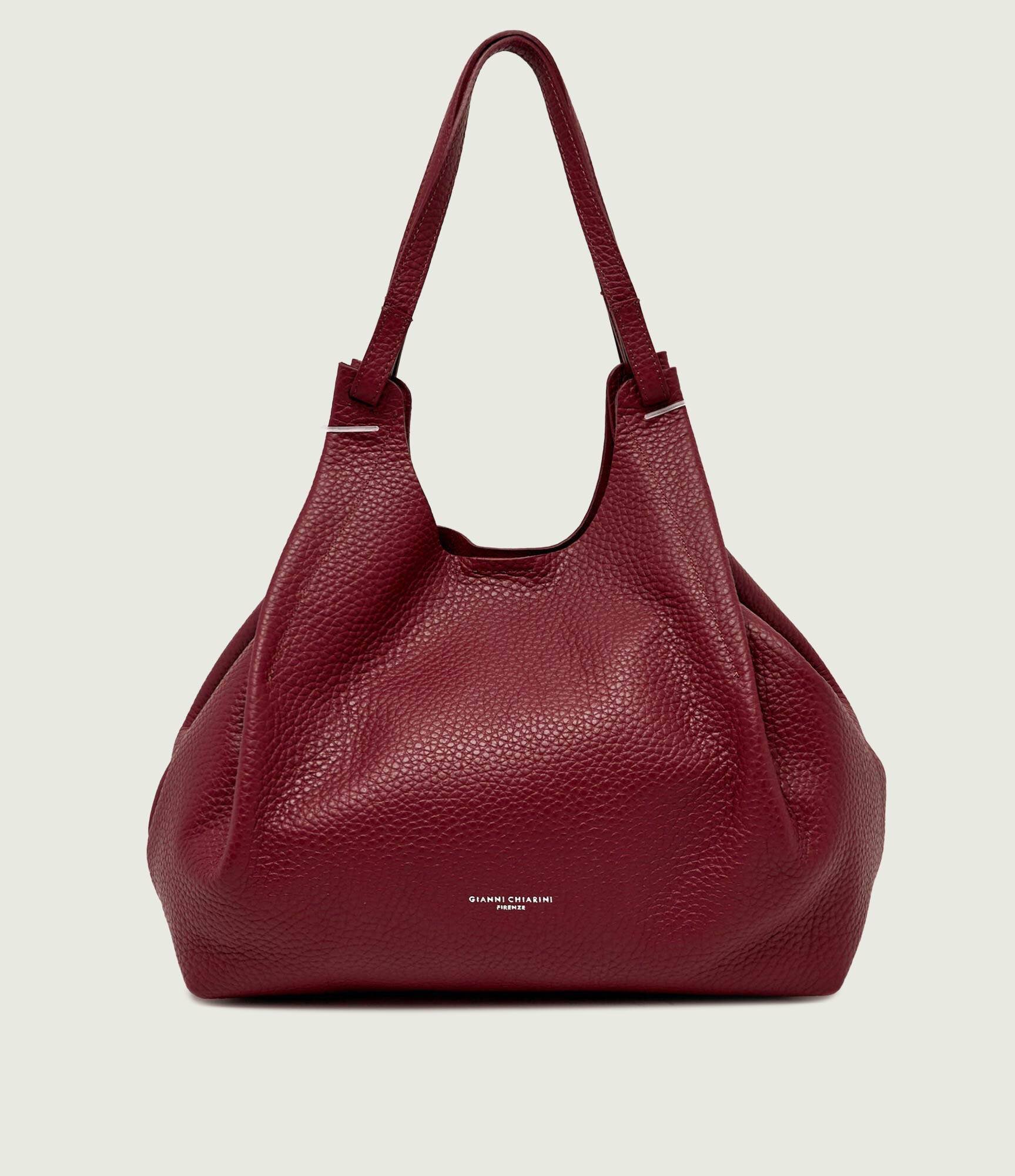 GIANNI CHIARINI De piele geantă shopper + borsetă Dua