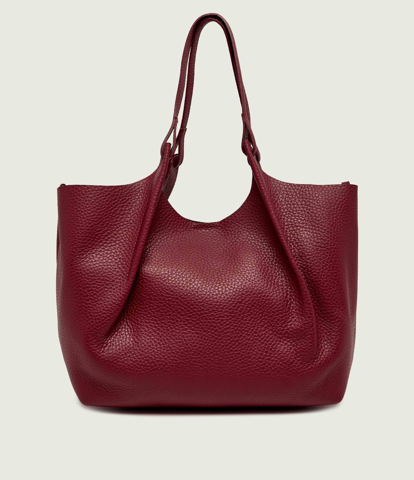 GIANNI CHIARINI De piele geantă shopper + borsetă Dua