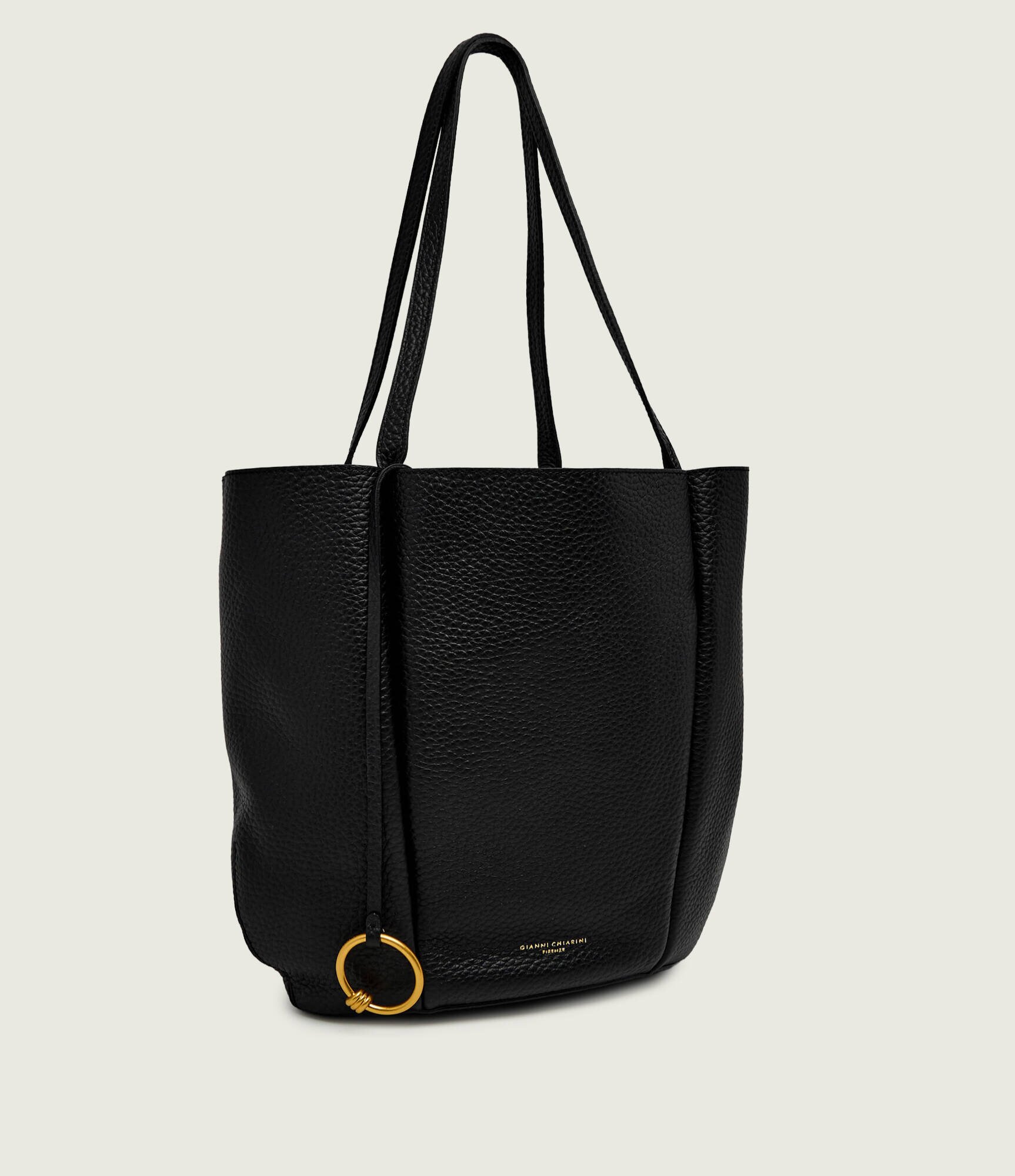 GIANNI CHIARINI De piele geantă shopper + borsetă LILY